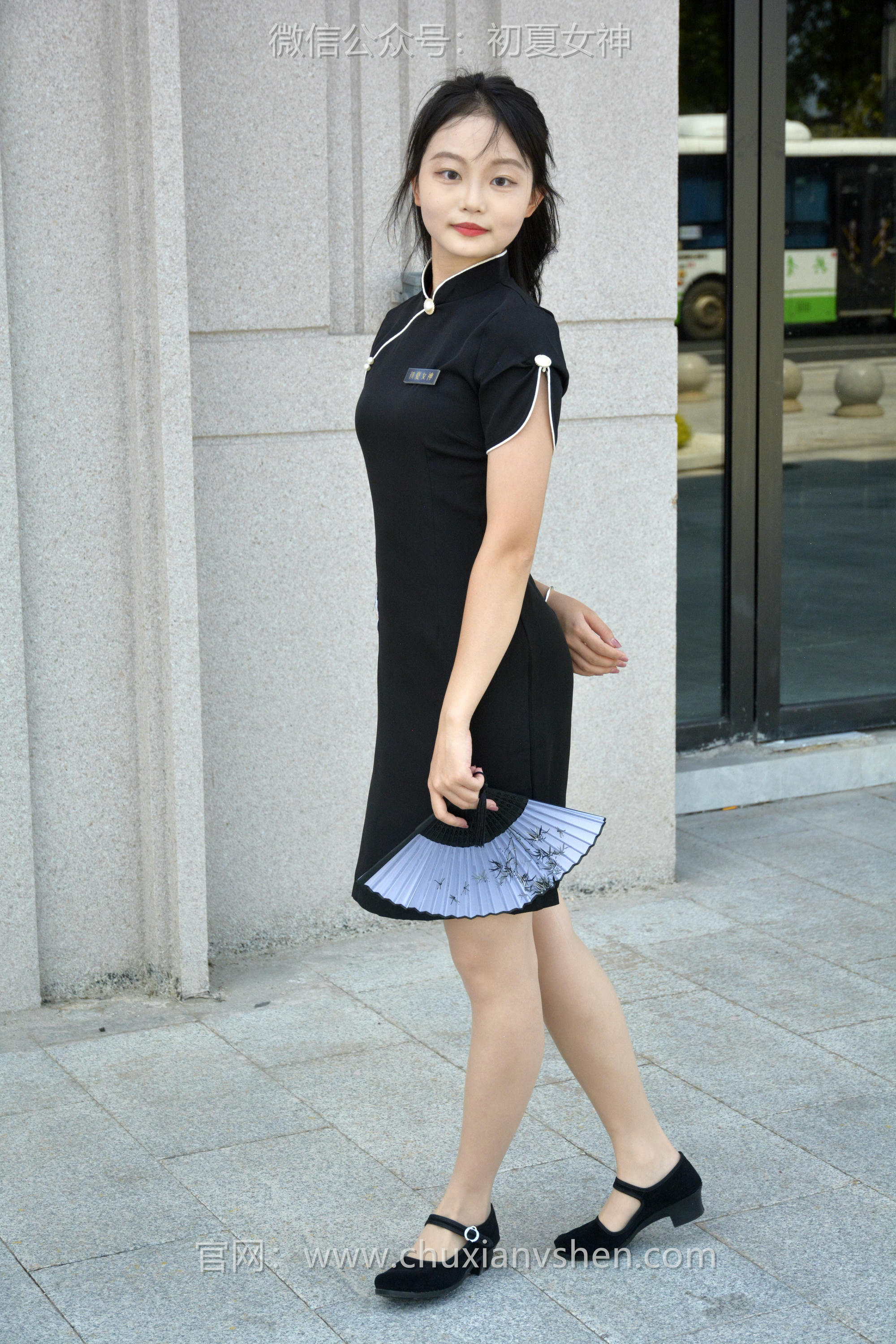 初夏女神 NO.079 双双 黑色旗袍[140P+1V／5.39GB]_第1集