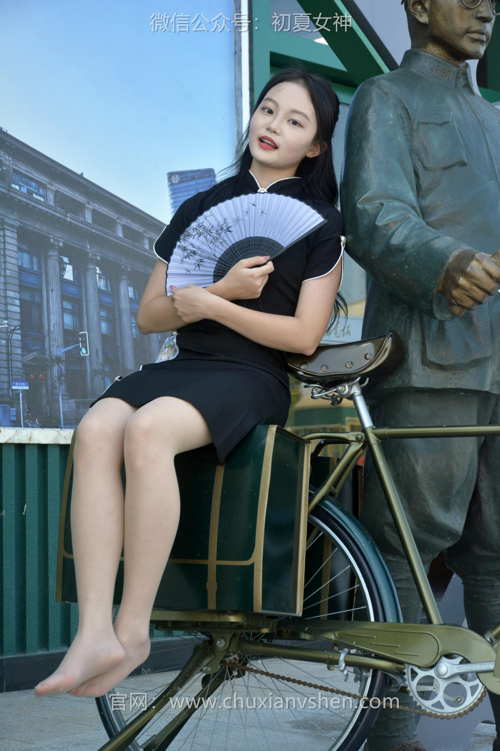 初夏女神 NO.079 双双 黑色旗袍[140P+1V／5.39GB]_第5集