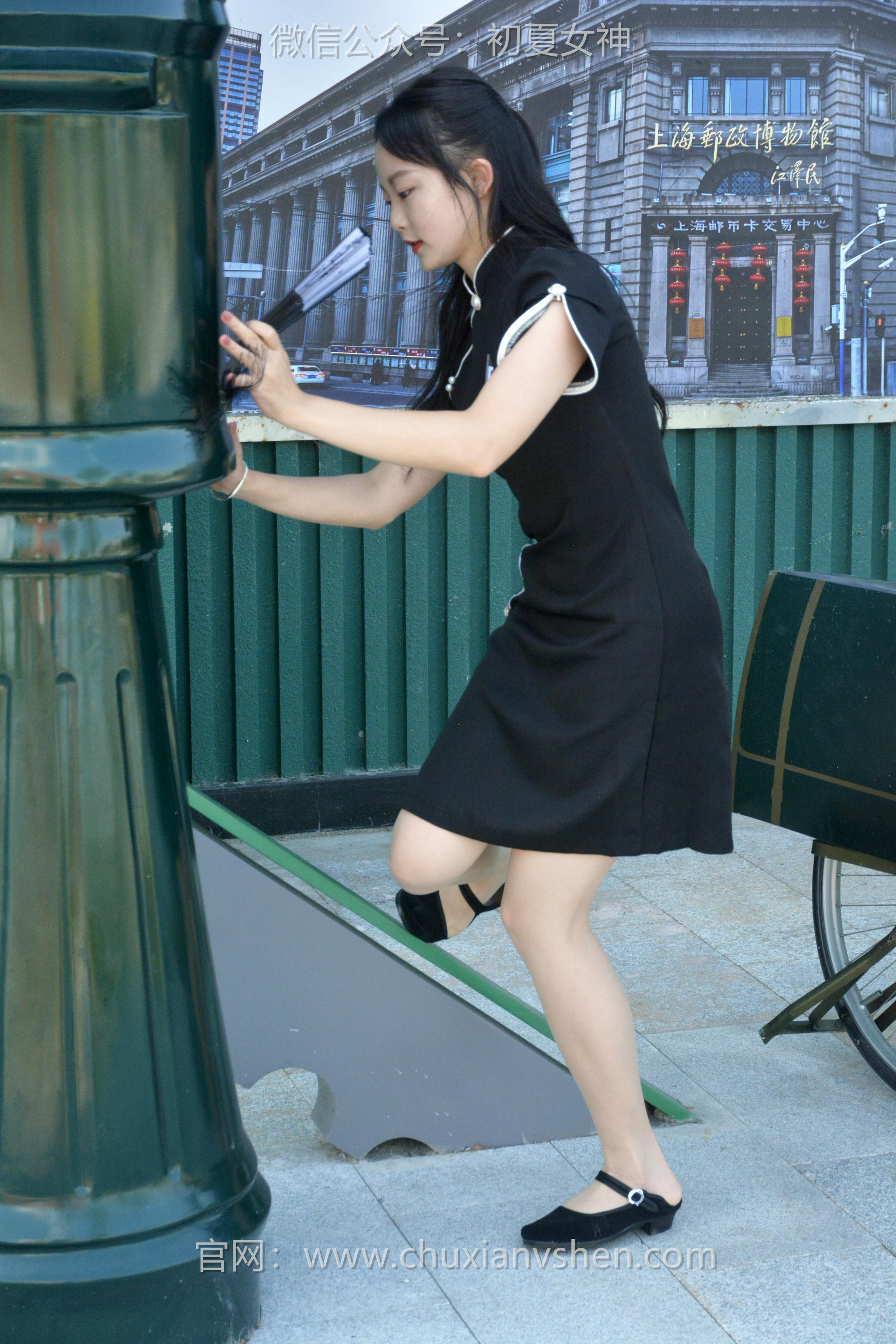 初夏女神 NO.079 双双 黑色旗袍[140P+1V／5.39GB]_第6集