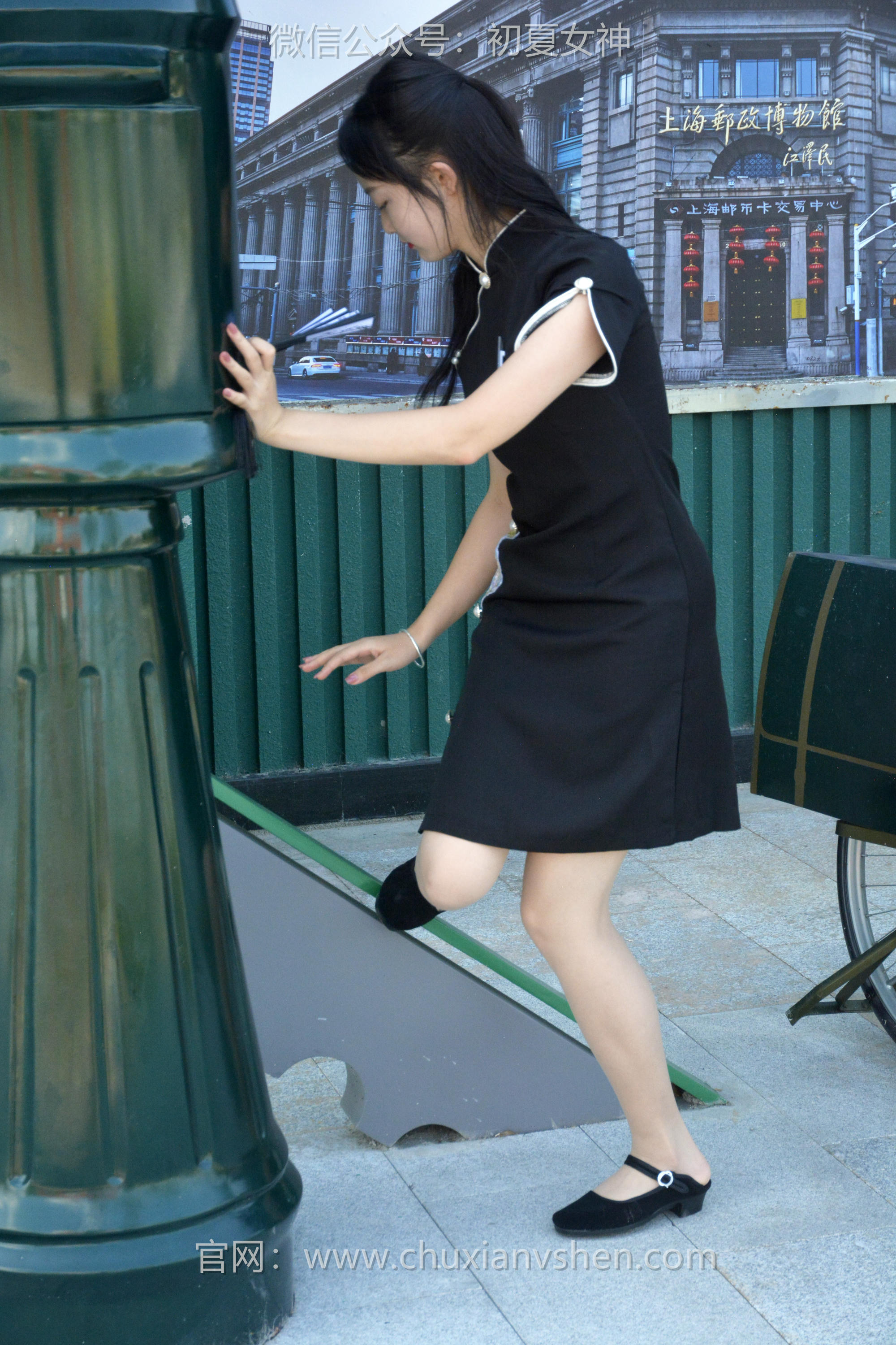 初夏女神 NO.079 双双 黑色旗袍[140P+1V／5.39GB]_第6集