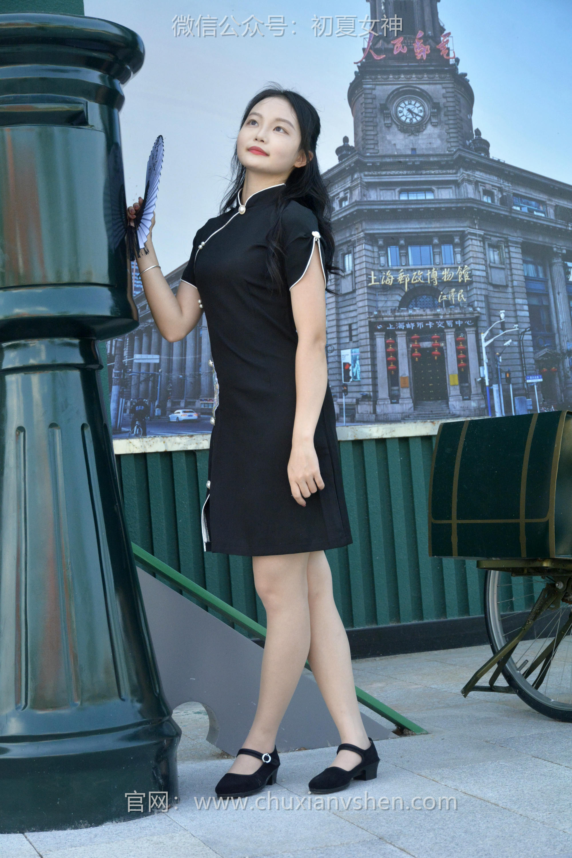 初夏女神 NO.079 双双 黑色旗袍[140P+1V／5.39GB]_第7集