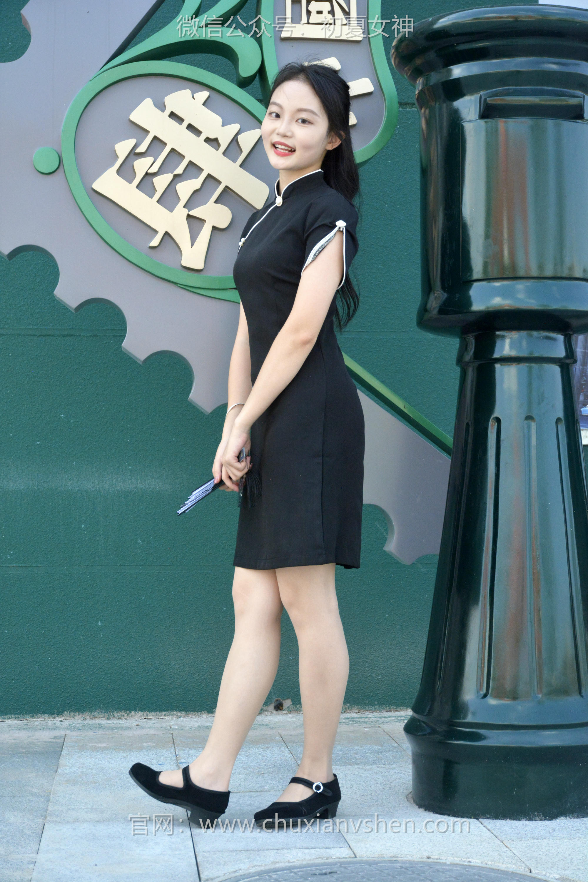 初夏女神 NO.079 双双 黑色旗袍[140P+1V／5.39GB]_第7集