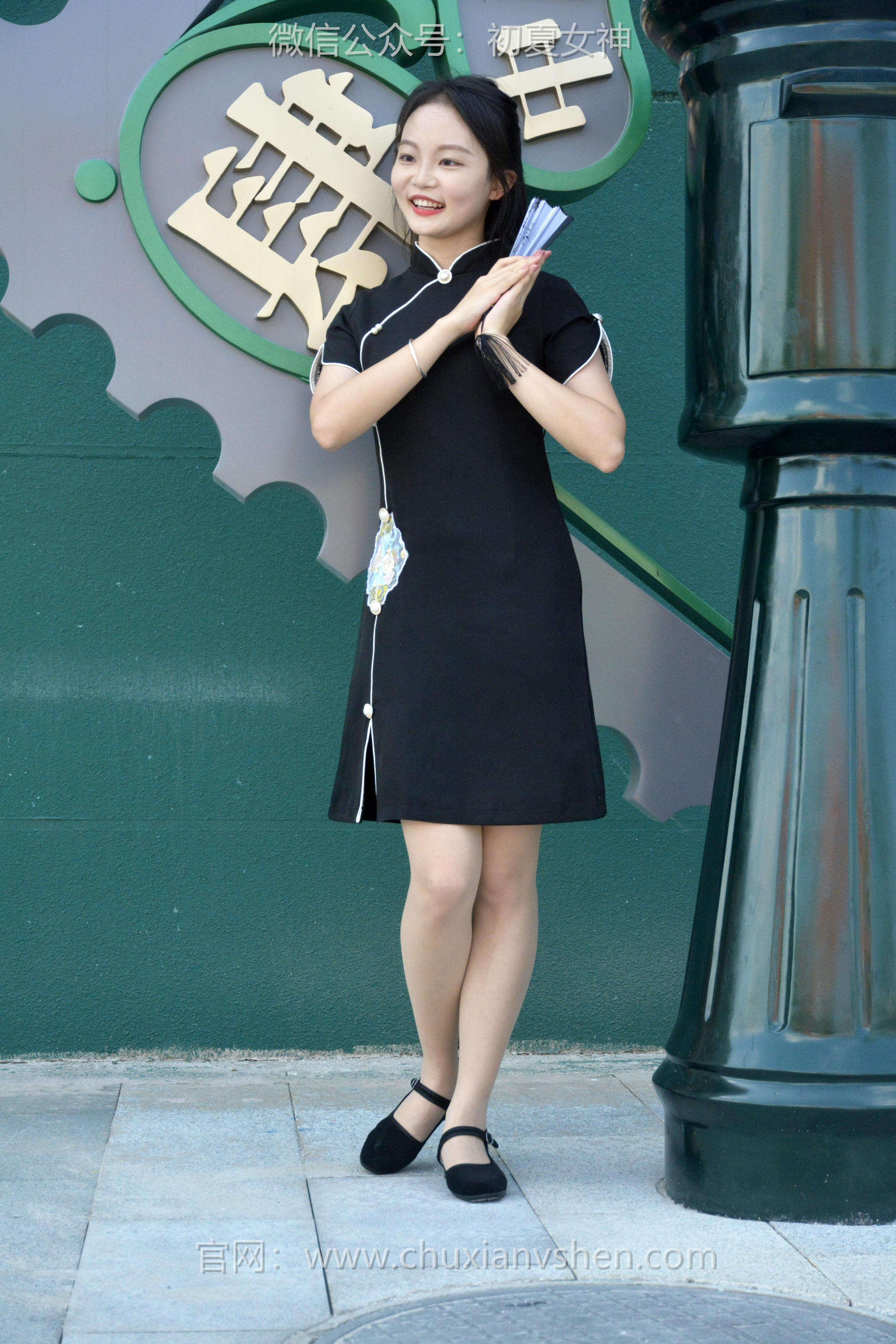 初夏女神 NO.079 双双 黑色旗袍[140P+1V／5.39GB]_第7集