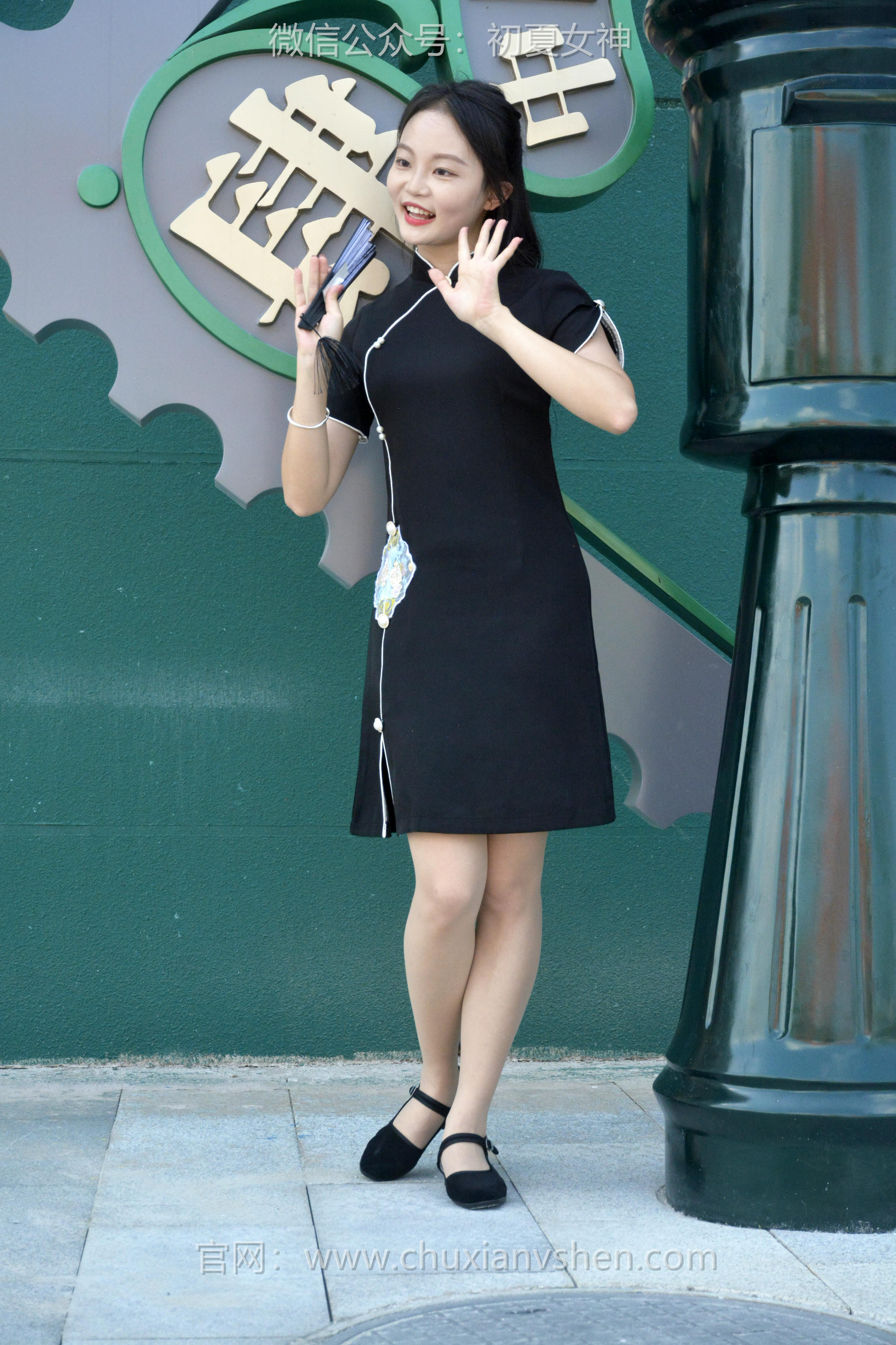 初夏女神 NO.079 双双 黑色旗袍[140P+1V／5.39GB]_第7集