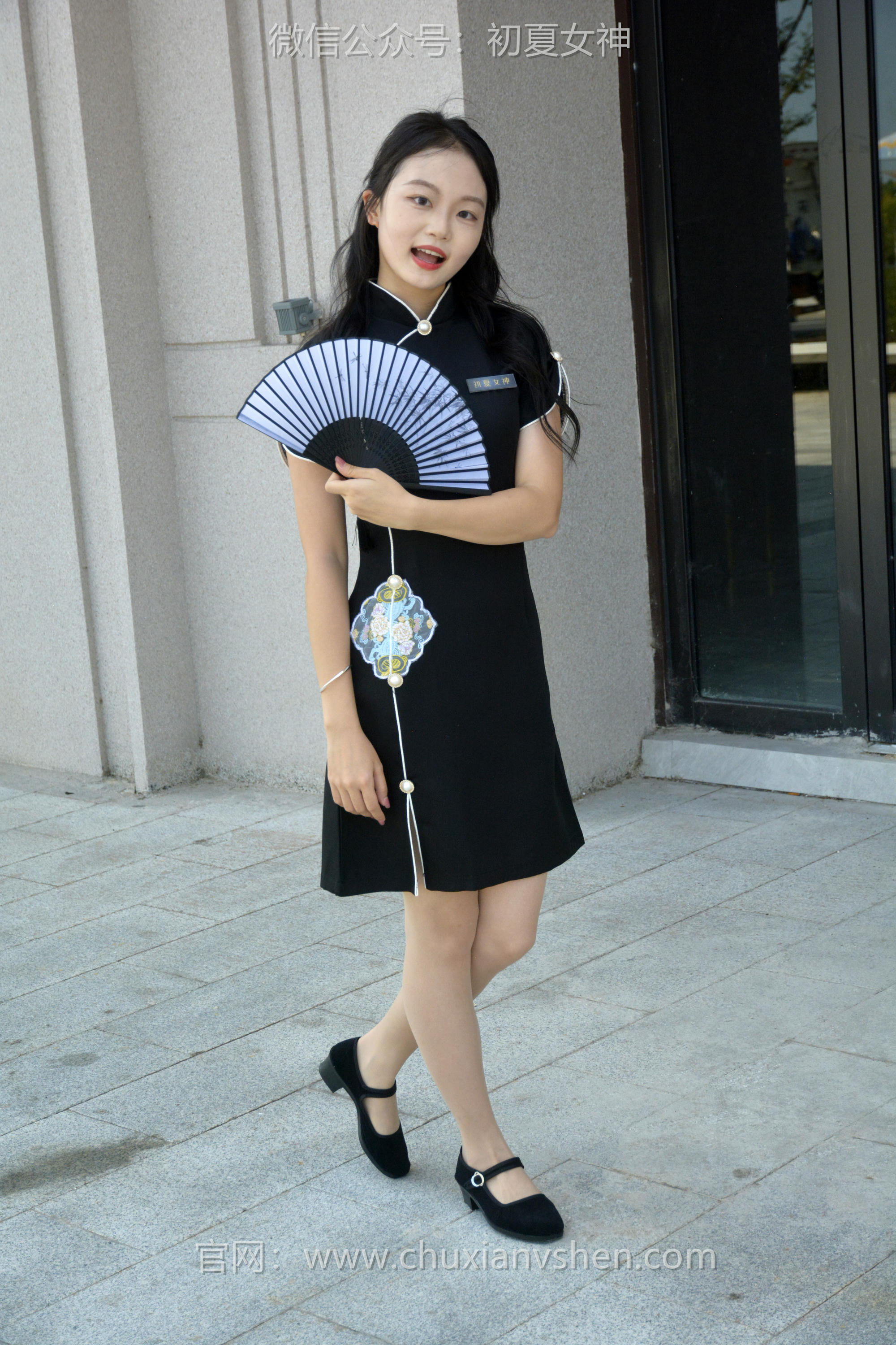 初夏女神 NO.079 双双 黑色旗袍[140P+1V／5.39GB]_第1集