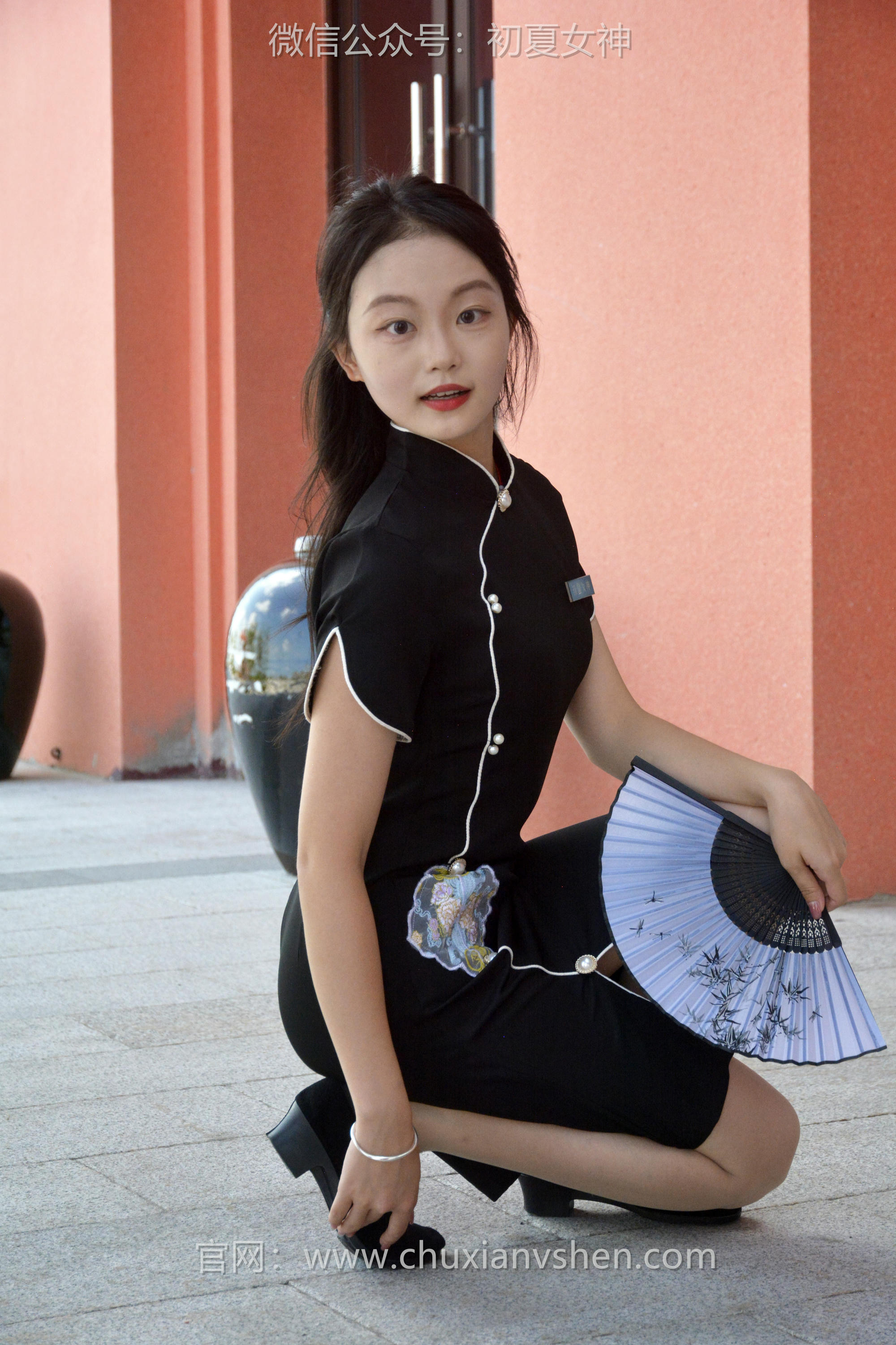 初夏女神 NO.079 双双 黑色旗袍[140P+1V／5.39GB]_第2集