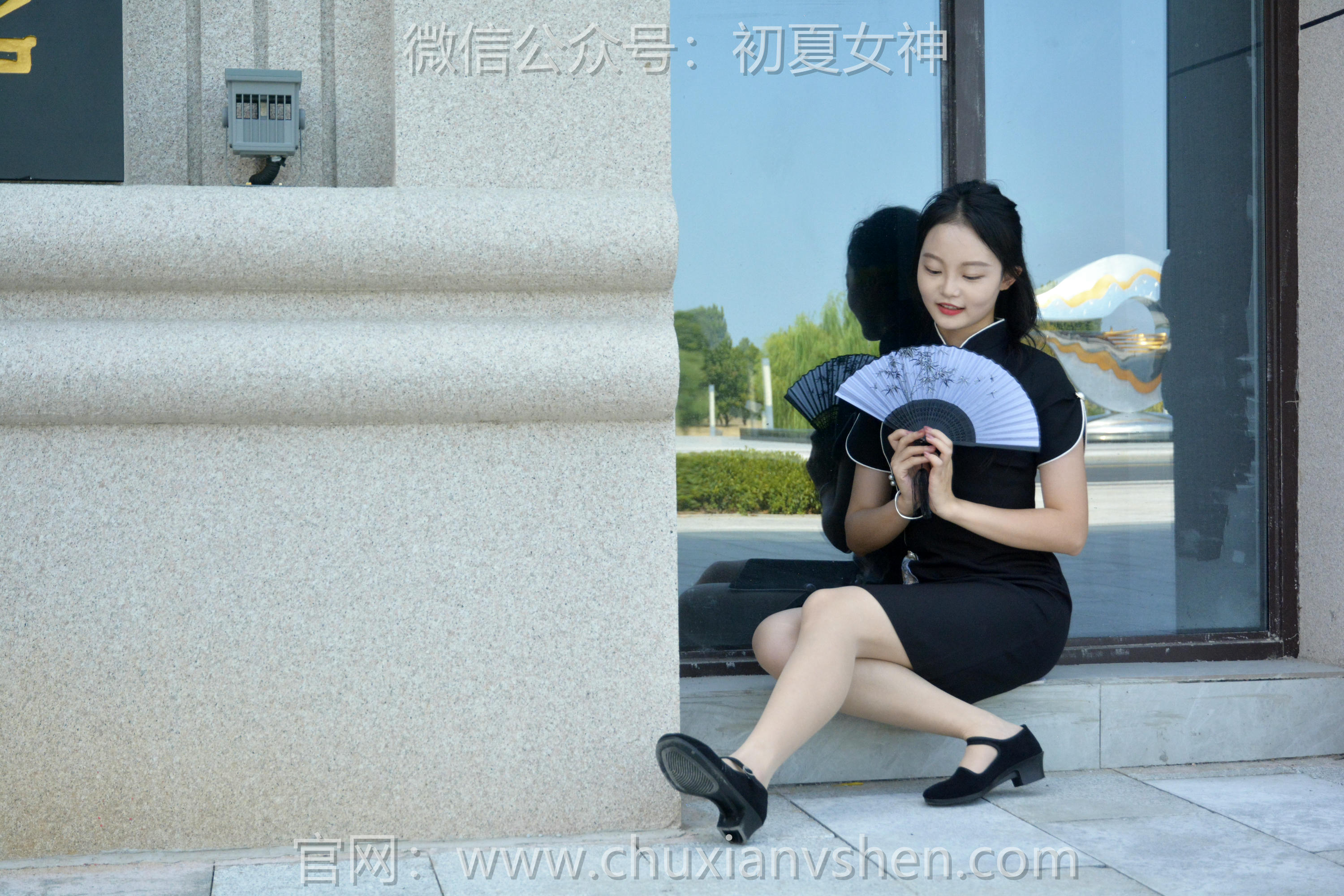 初夏女神 NO.079 双双 黑色旗袍[140P+1V／5.39GB]_第4集