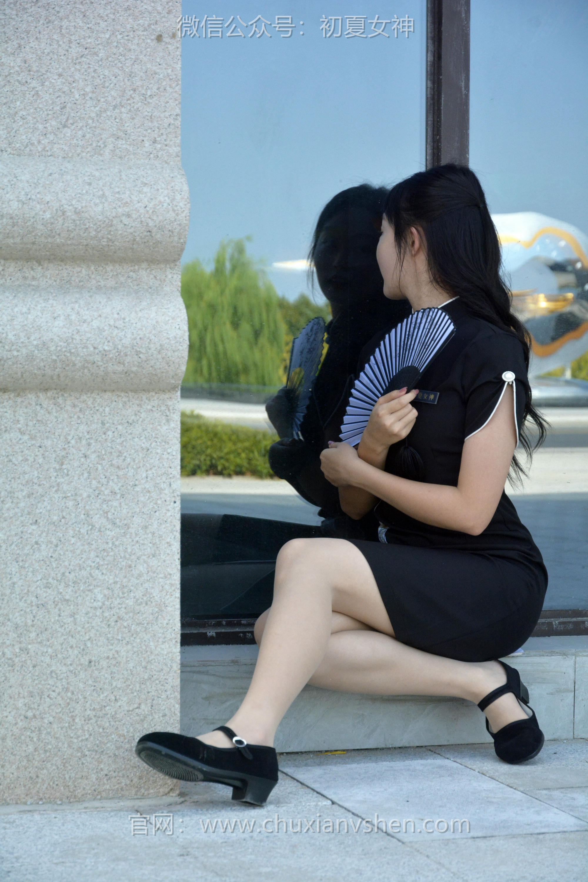 初夏女神 NO.079 双双 黑色旗袍[140P+1V／5.39GB]_第5集