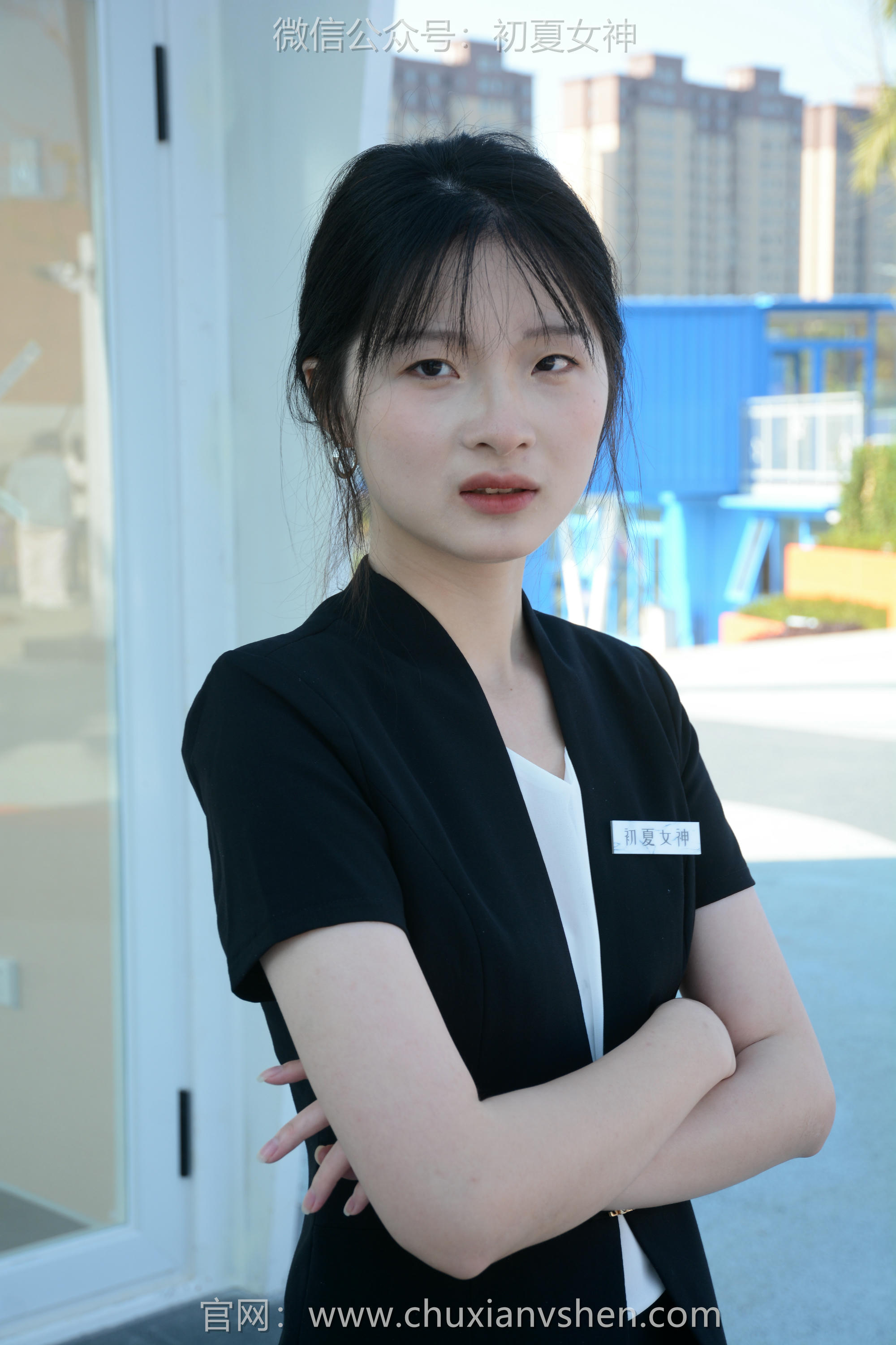 初夏女神 NO.085 安妮 黑色西装[140P+1V／4.68GB]_第1集