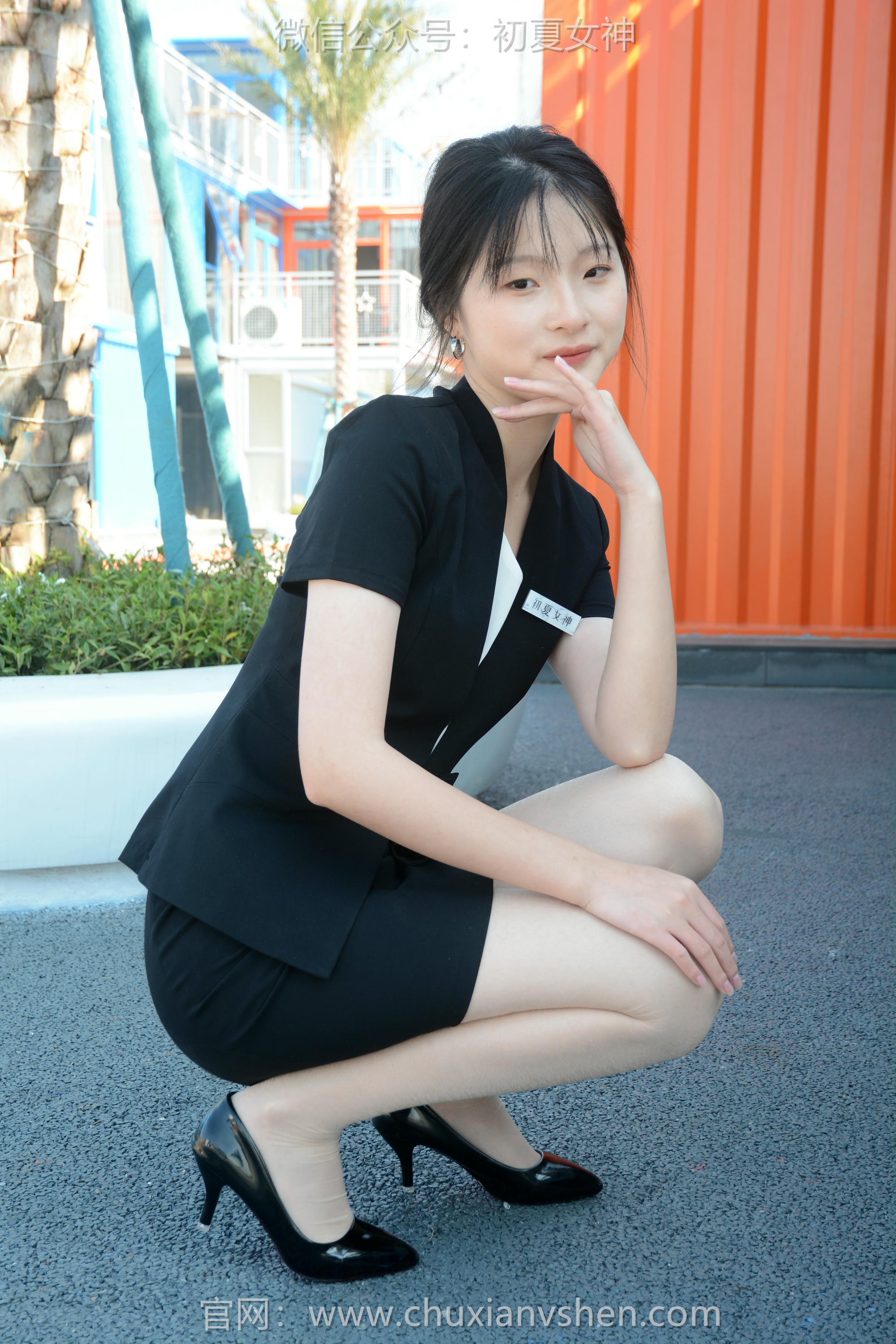 初夏女神 NO.085 安妮 黑色西装[140P+1V／4.68GB]_第5集