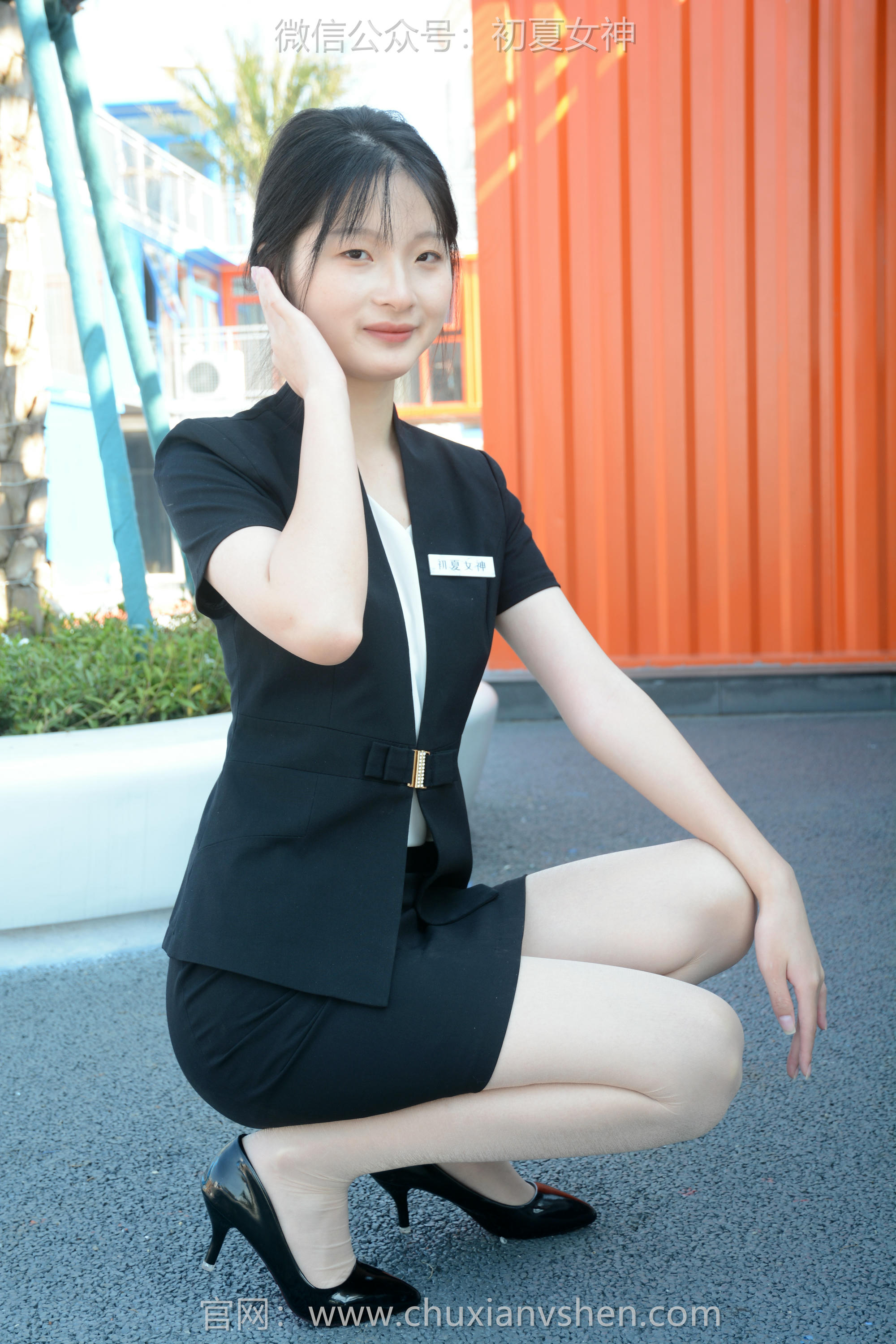 初夏女神 NO.085 安妮 黑色西装[140P+1V／4.68GB]_第5集