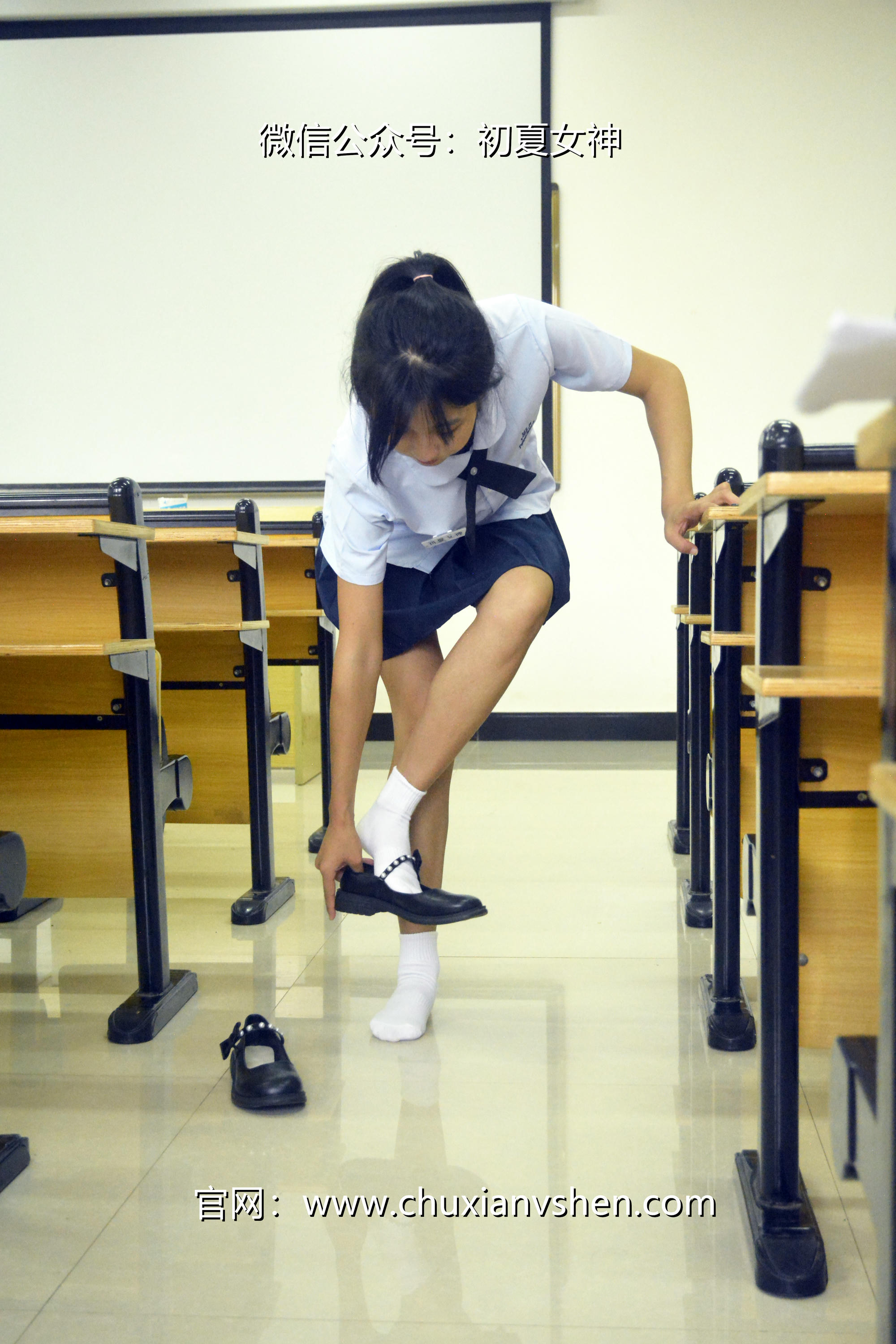 初夏女神 NO.089 点点 异国校服[155P+1V／5.51GB]_第8集