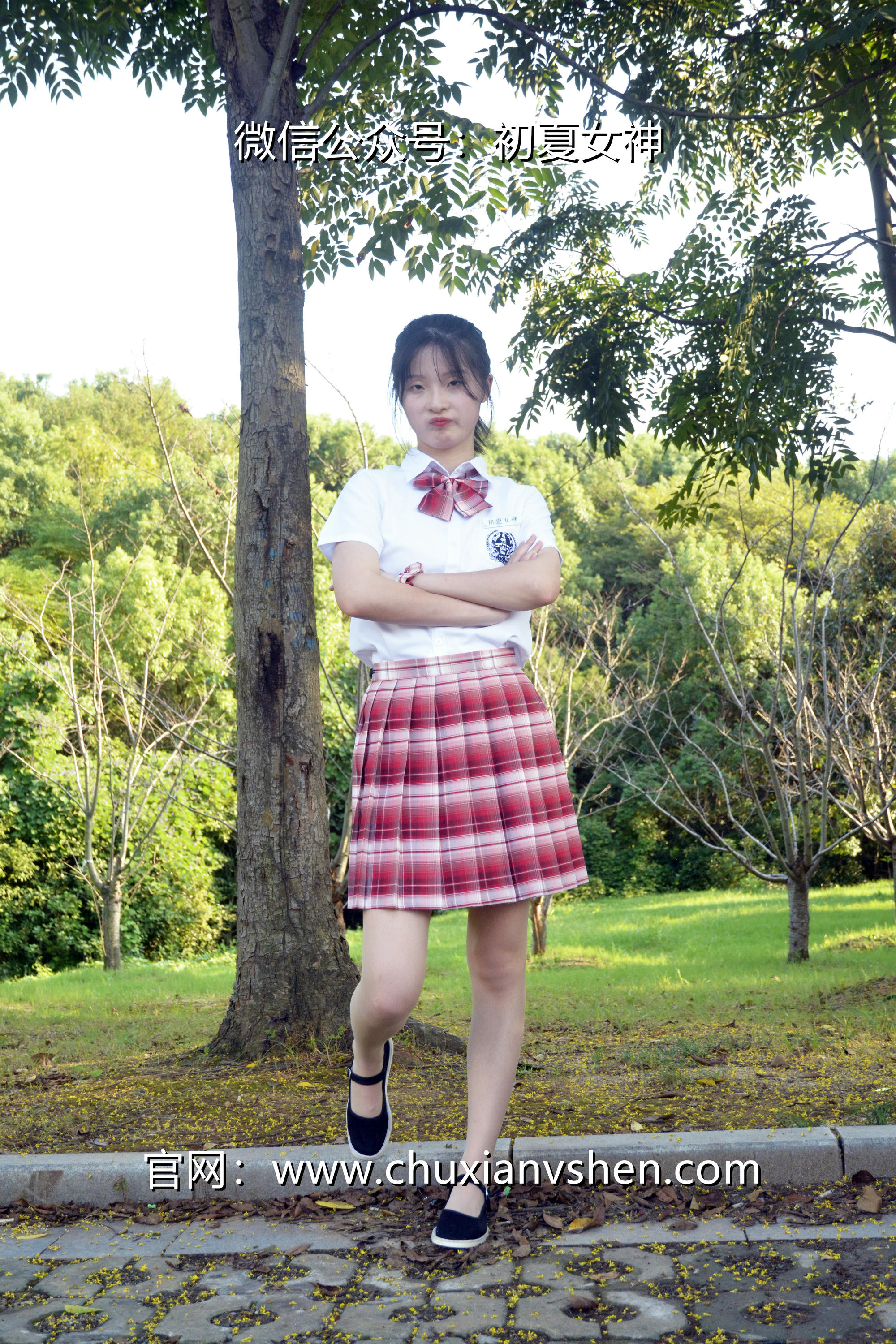 初夏女神 NO.092 安妮 草莓色JK[140P+1V／5.98GB]_第6集