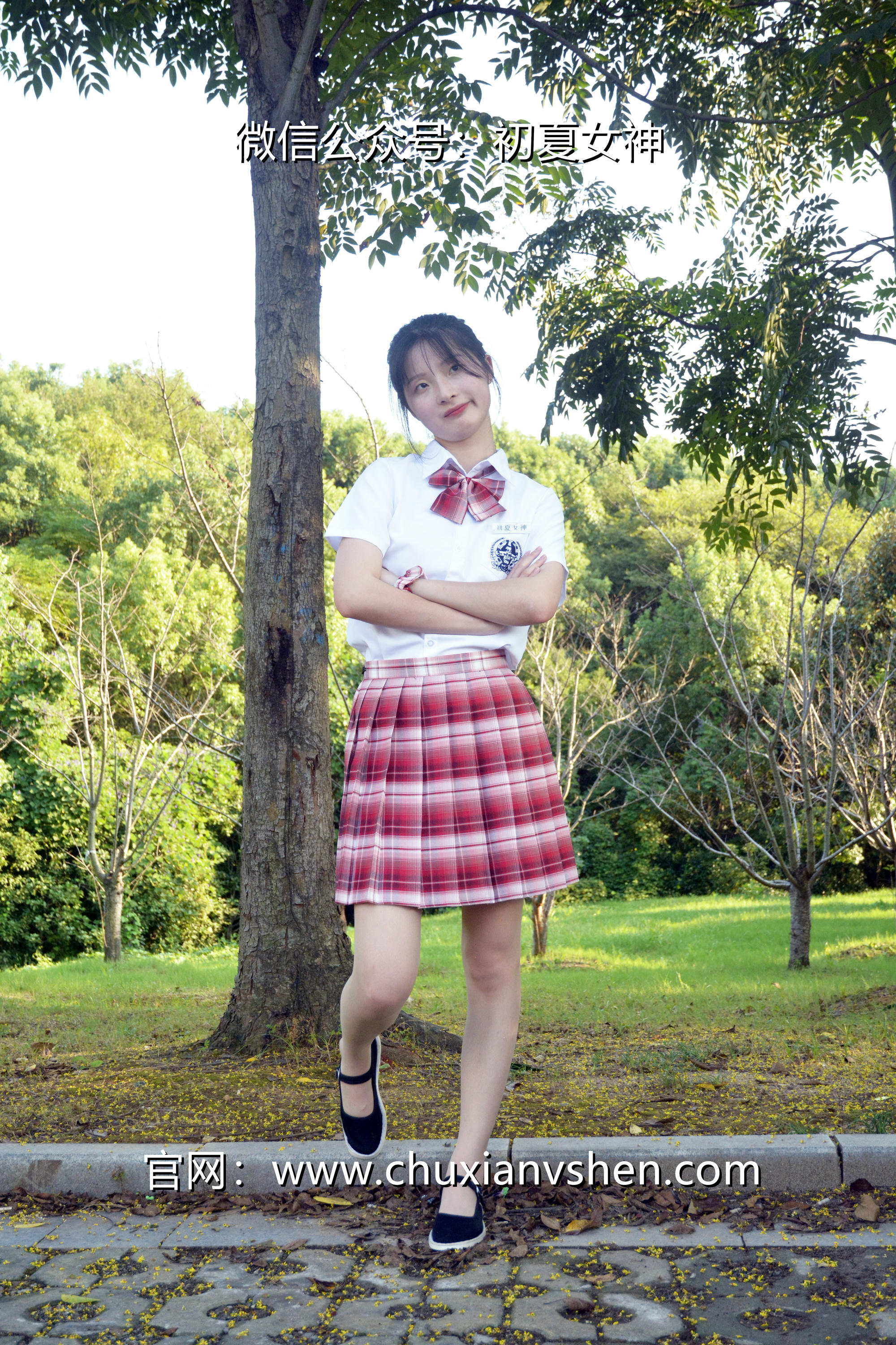 初夏女神 NO.092 安妮 草莓色JK[140P+1V／5.98GB]_第6集