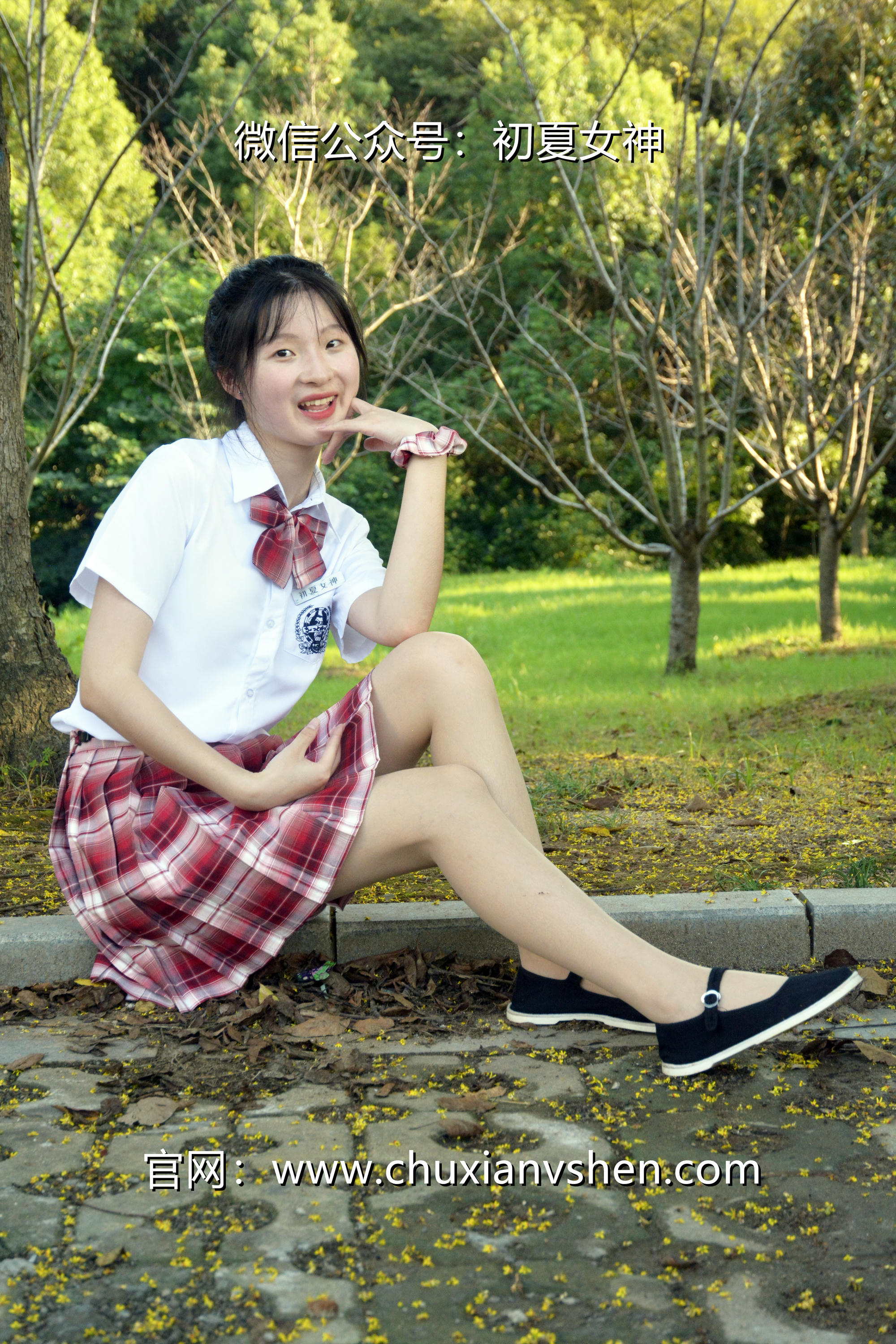 初夏女神 NO.092 安妮 草莓色JK[140P+1V／5.98GB]_第6集