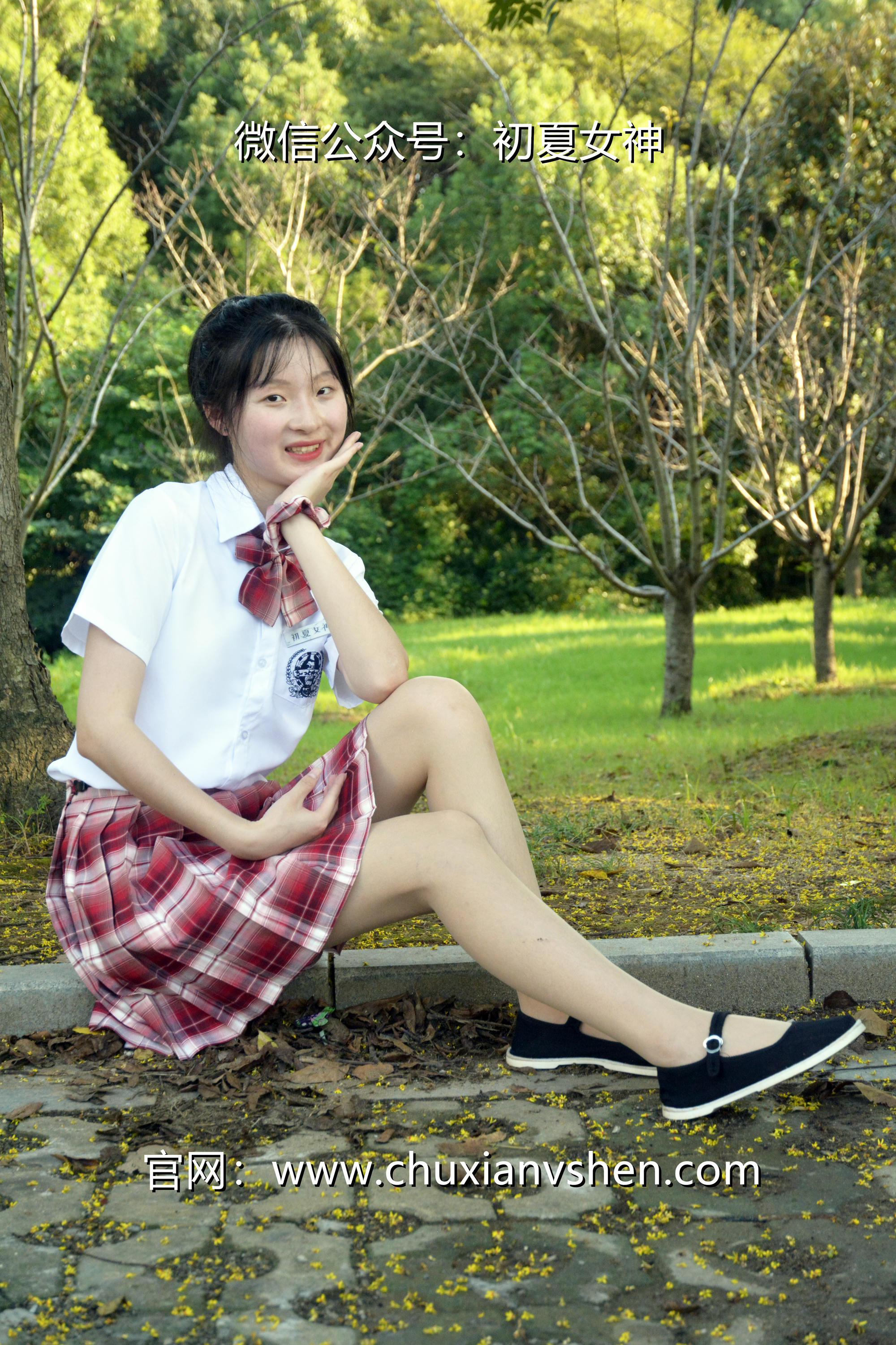 初夏女神 NO.092 安妮 草莓色JK[140P+1V／5.98GB]_第6集