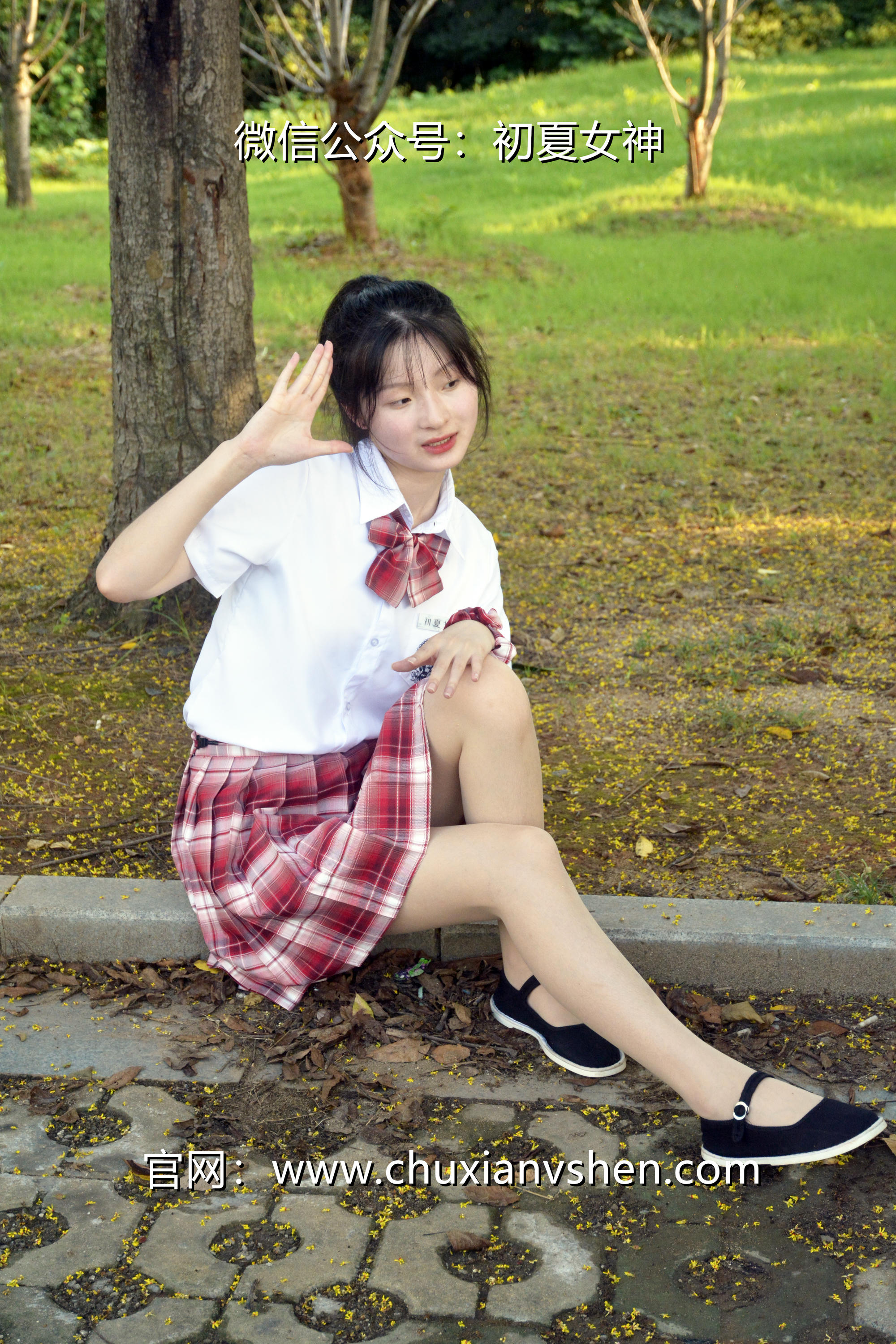 初夏女神 NO.092 安妮 草莓色JK[140P+1V／5.98GB]_第6集