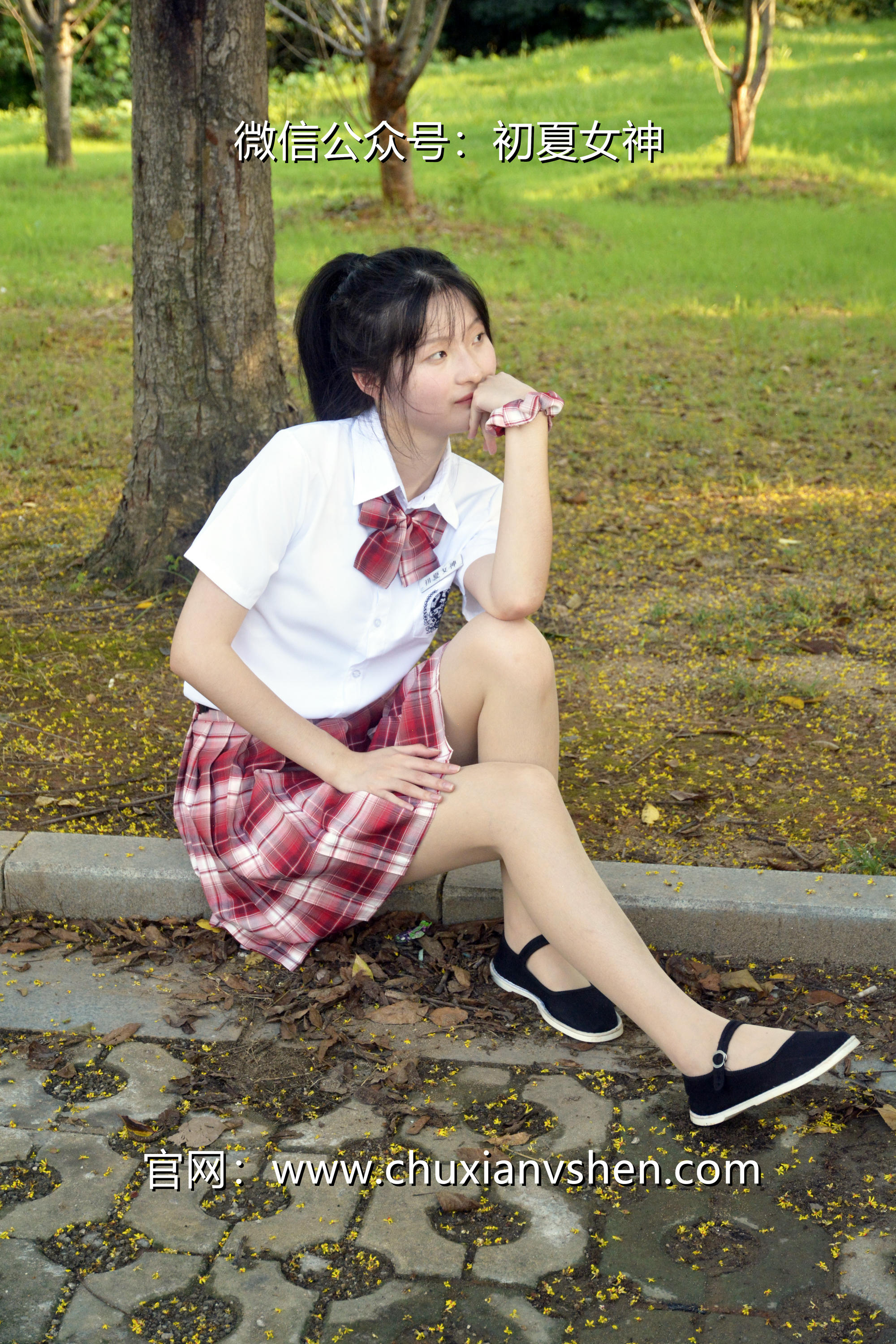 初夏女神 NO.092 安妮 草莓色JK[140P+1V／5.98GB]_第6集