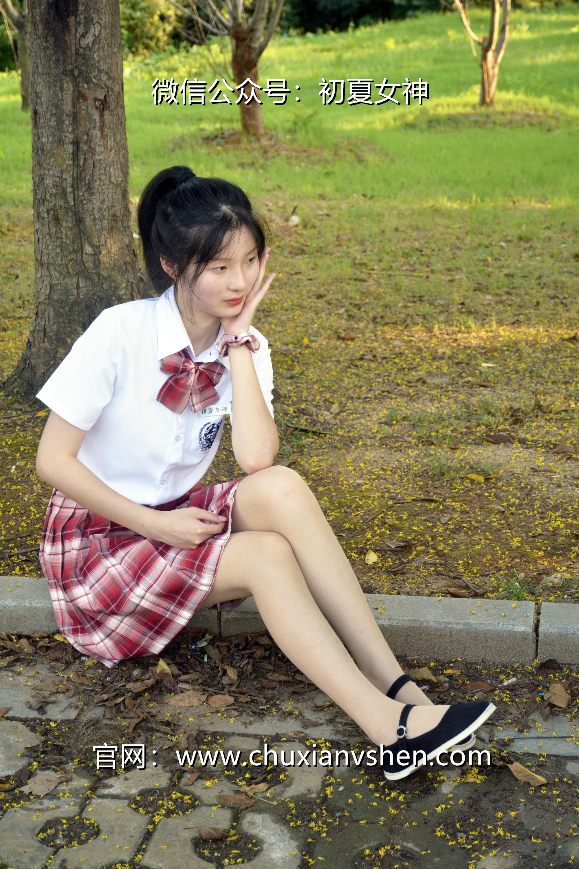 初夏女神 NO.092 安妮 草莓色JK[140P+1V／5.98GB]_第6集