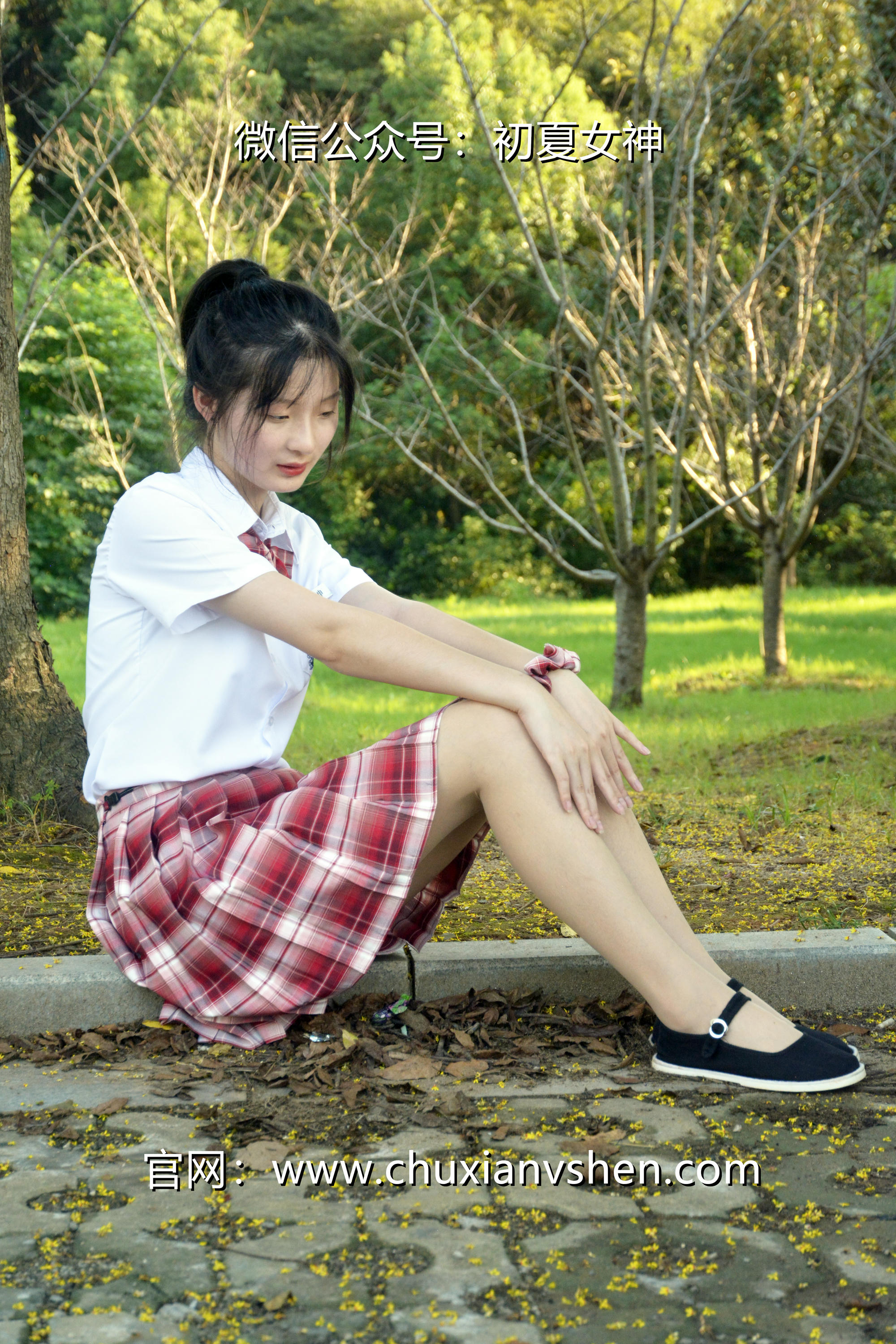 初夏女神 NO.092 安妮 草莓色JK[140P+1V／5.98GB]_第7集