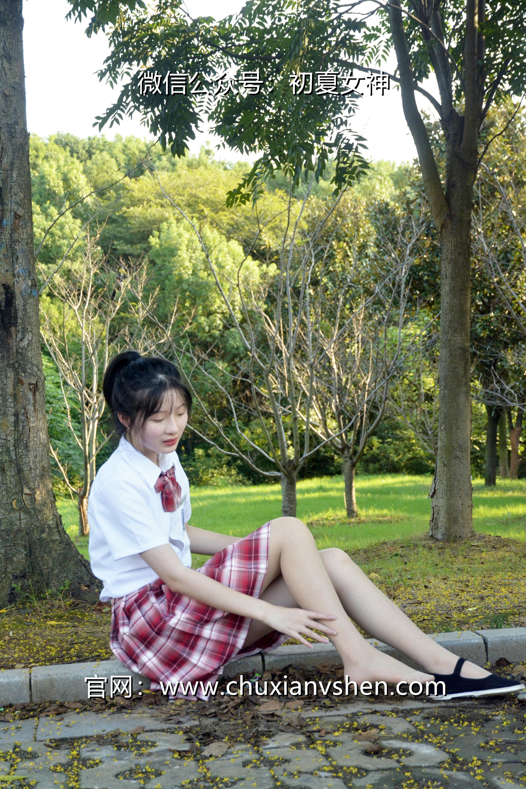 初夏女神 NO.092 安妮 草莓色JK[140P+1V／5.98GB]_第7集