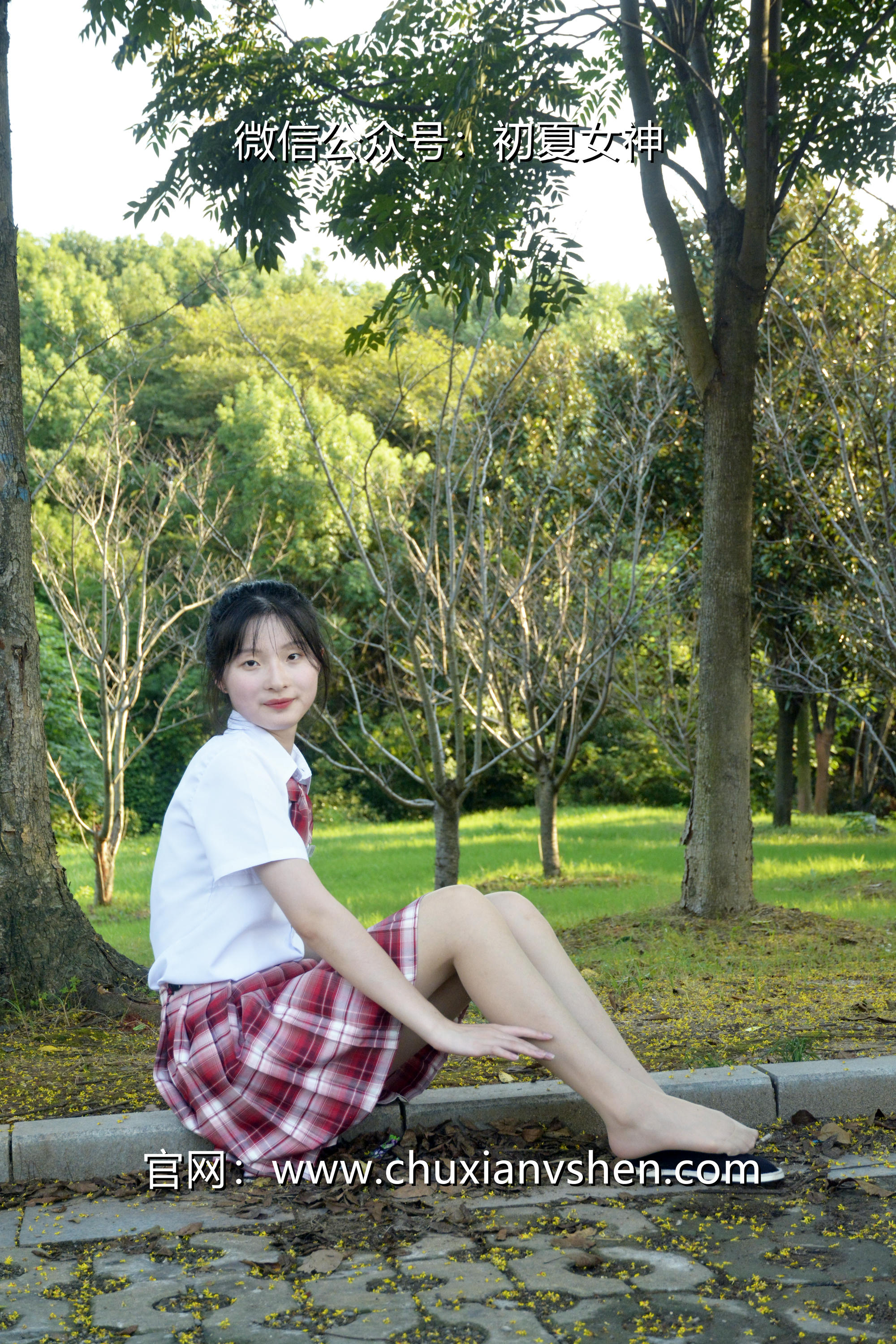 初夏女神 NO.092 安妮 草莓色JK[140P+1V／5.98GB]_第7集