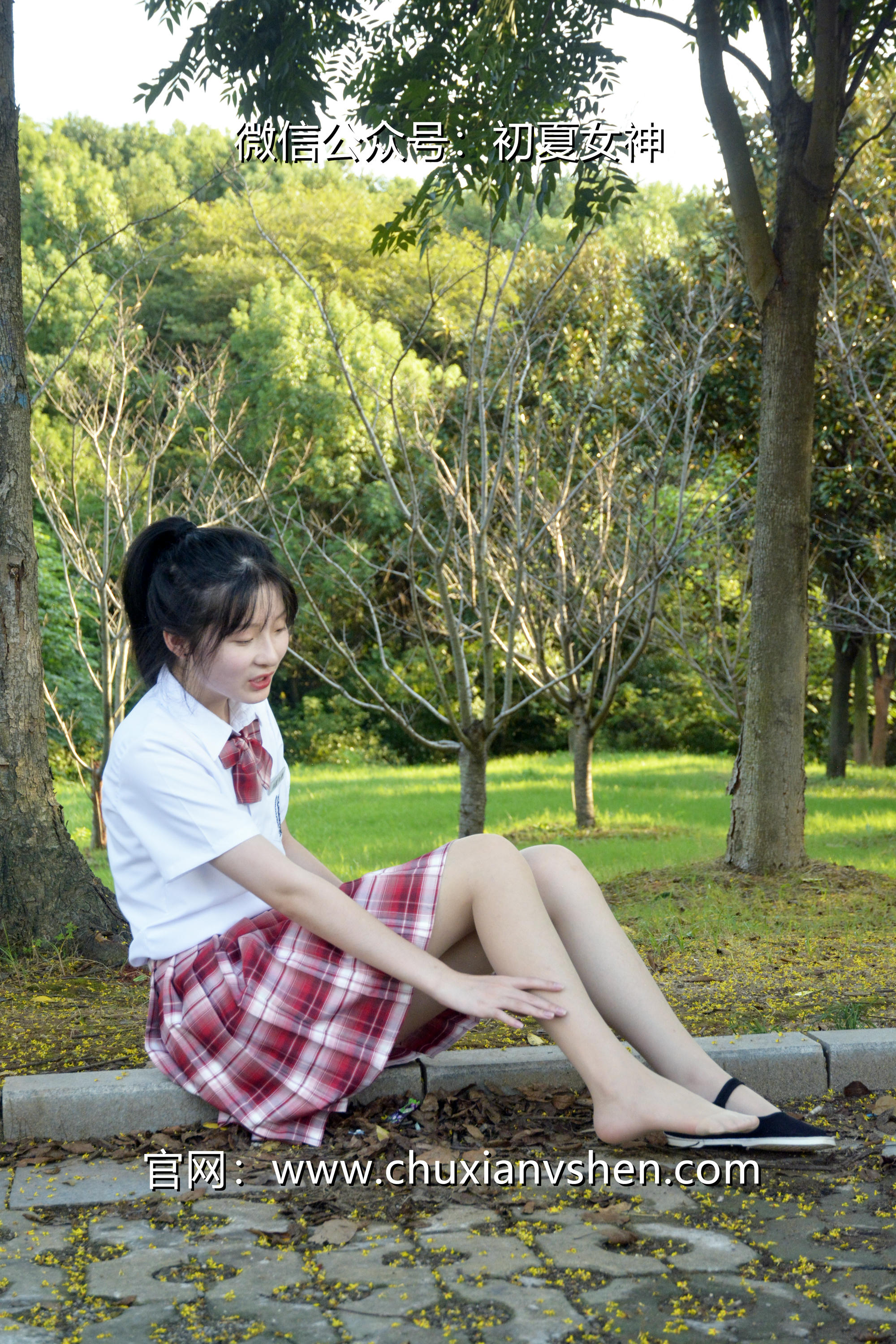 初夏女神 NO.092 安妮 草莓色JK[140P+1V／5.98GB]_第7集