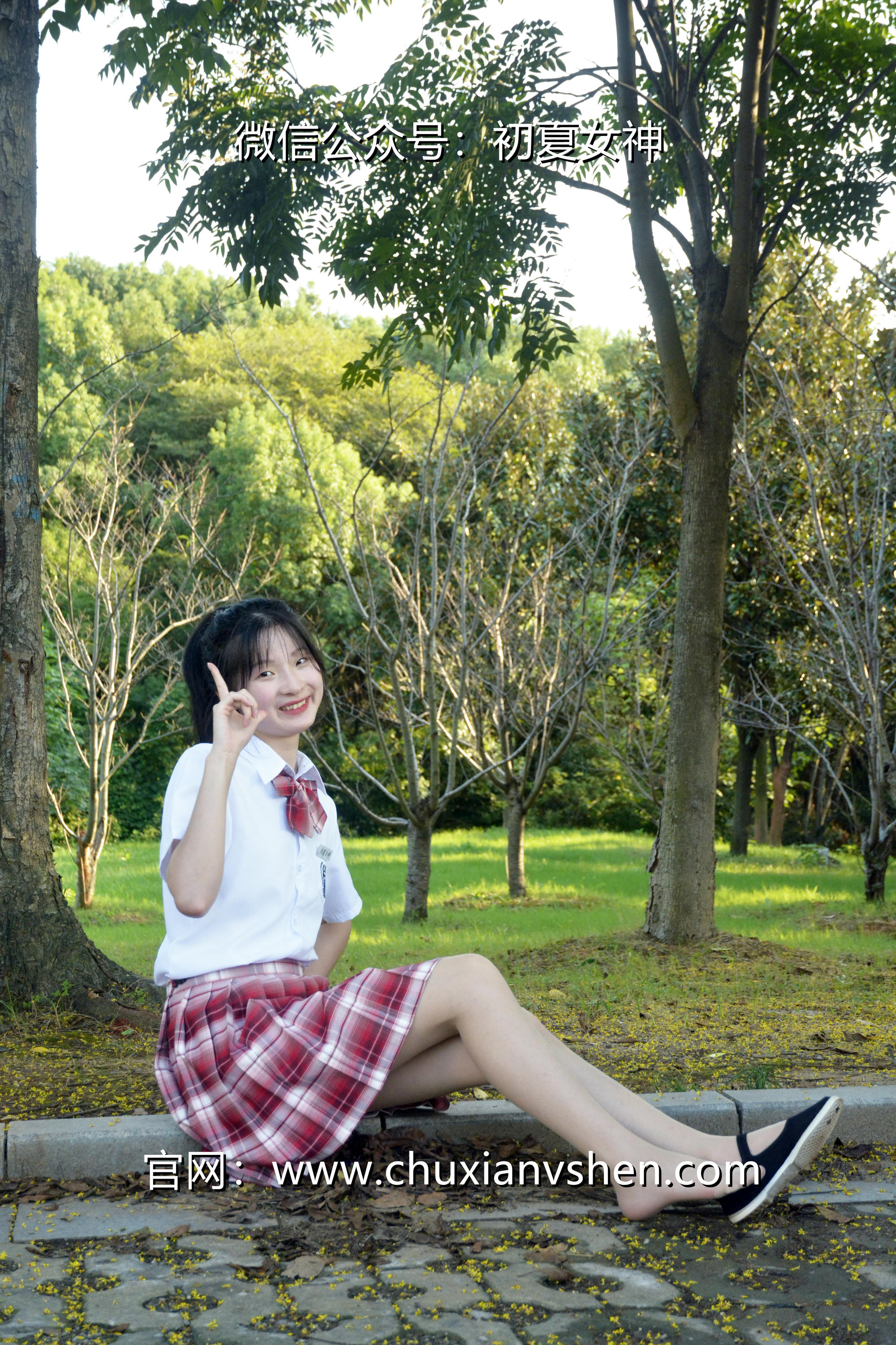 初夏女神 NO.092 安妮 草莓色JK[140P+1V／5.98GB]_第7集