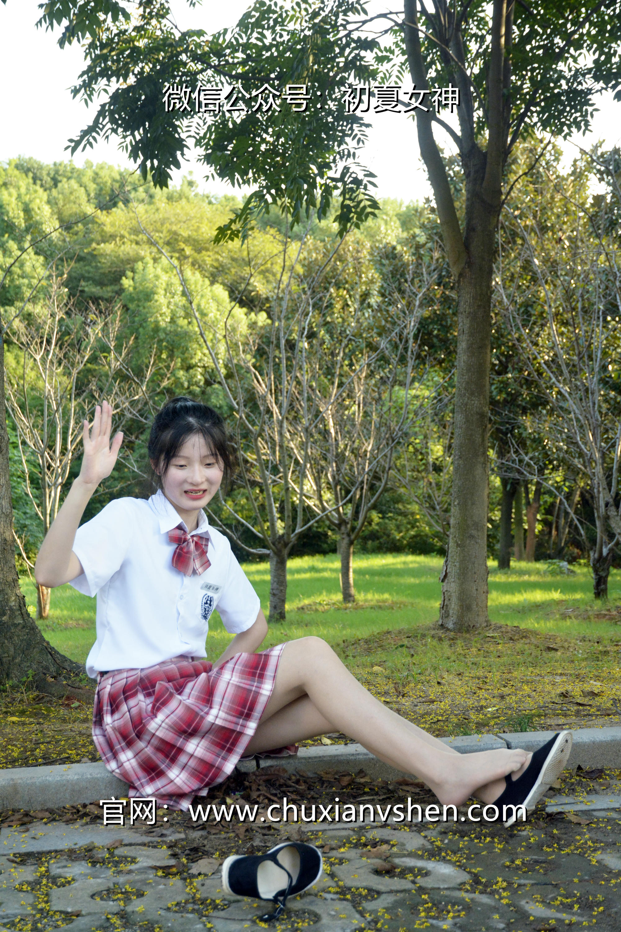 初夏女神 NO.092 安妮 草莓色JK[140P+1V／5.98GB]_第7集