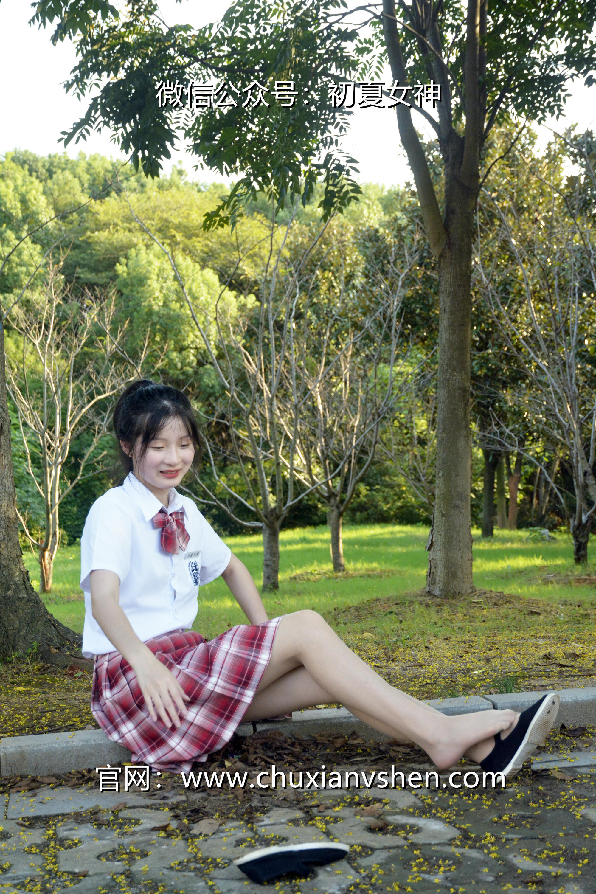 初夏女神 NO.092 安妮 草莓色JK[140P+1V／5.98GB]_第7集