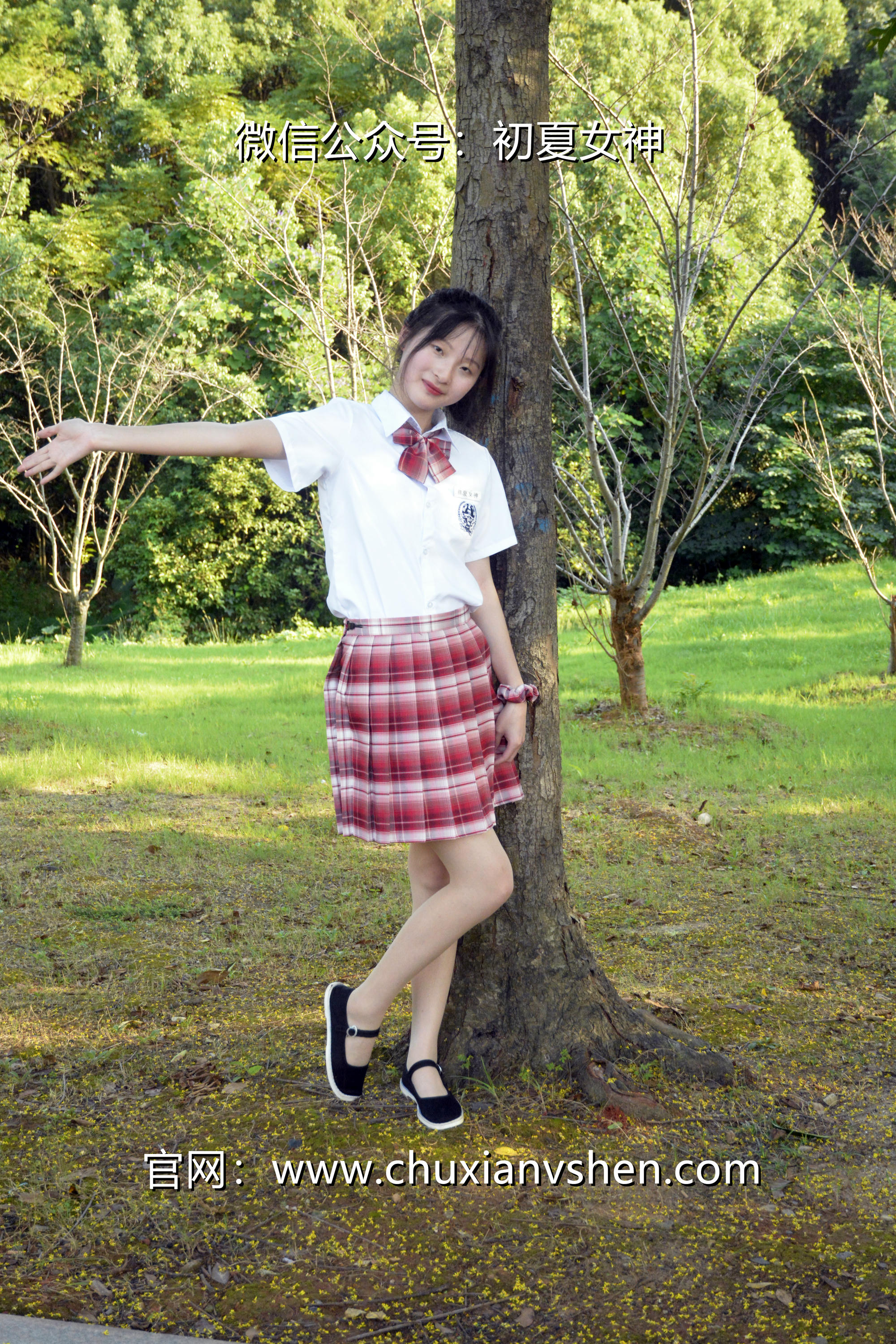 初夏女神 NO.092 安妮 草莓色JK[140P+1V／5.98GB]_第5集