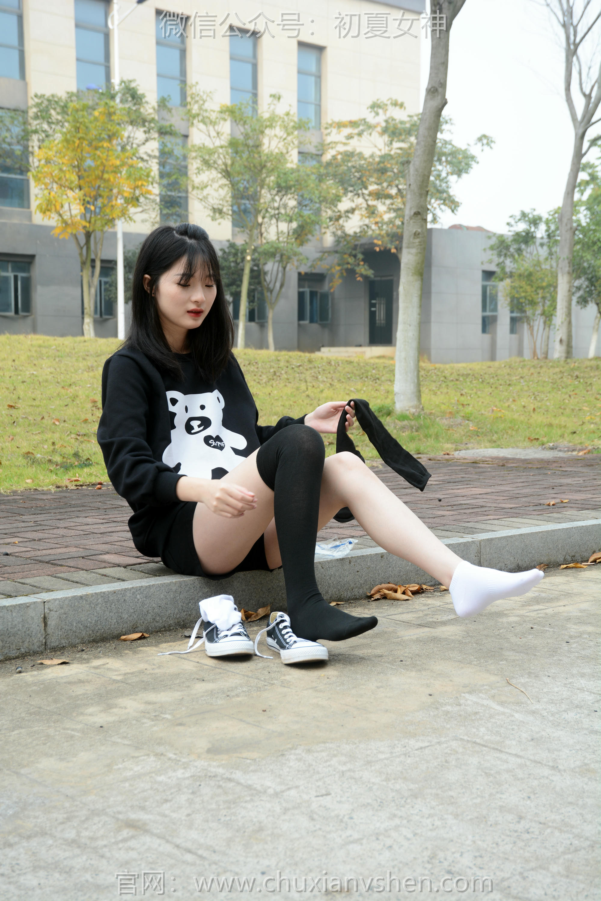 初夏女神 NO.094 安妮 小熊卫衣[110P+1V／4.28GB]_第4集