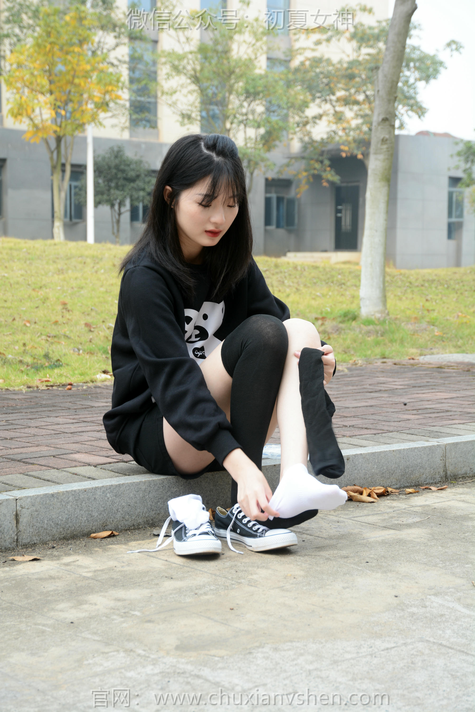 初夏女神 NO.094 安妮 小熊卫衣[110P+1V／4.28GB]_第4集