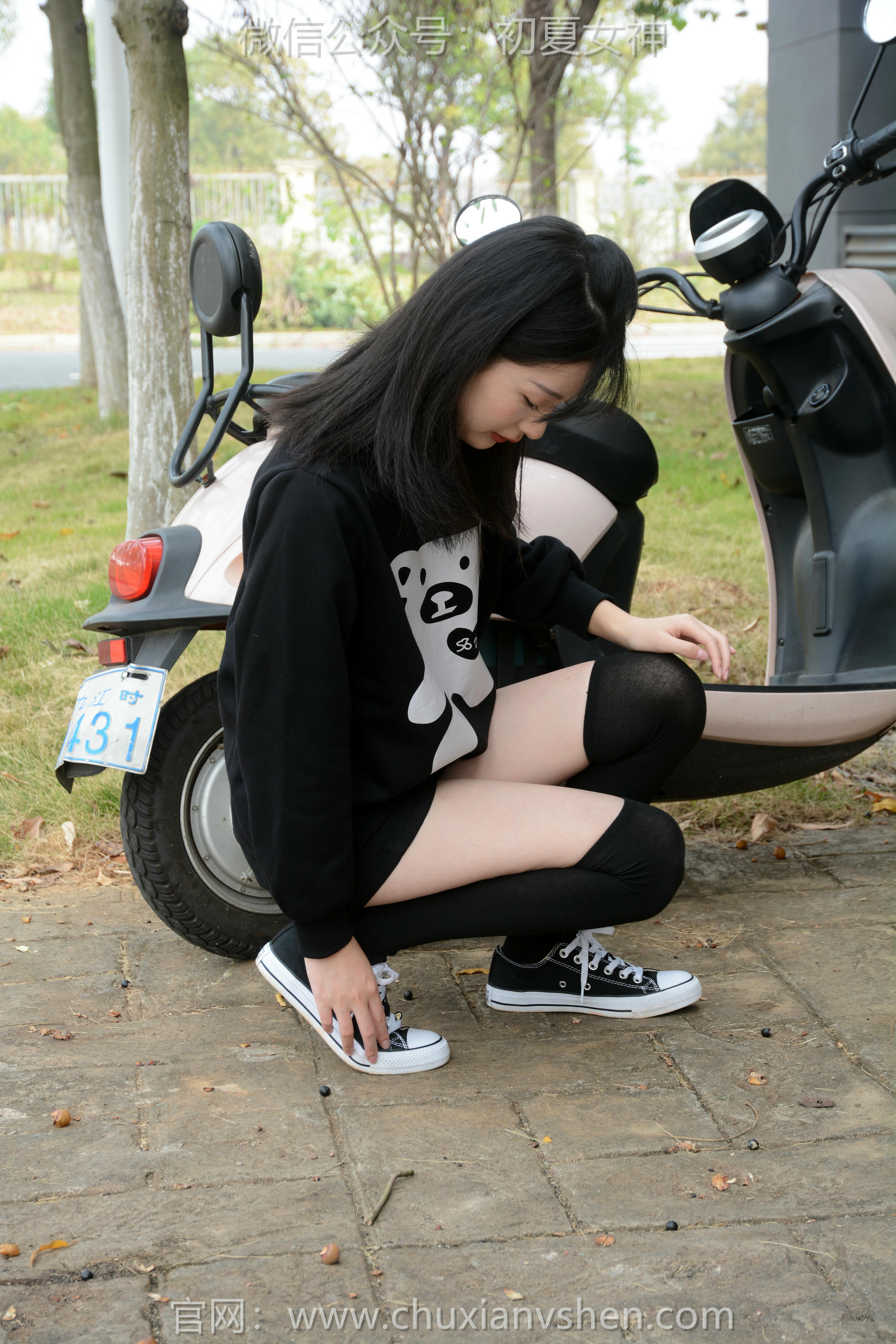 初夏女神 NO.094 安妮 小熊卫衣[110P+1V／4.28GB]_第5集