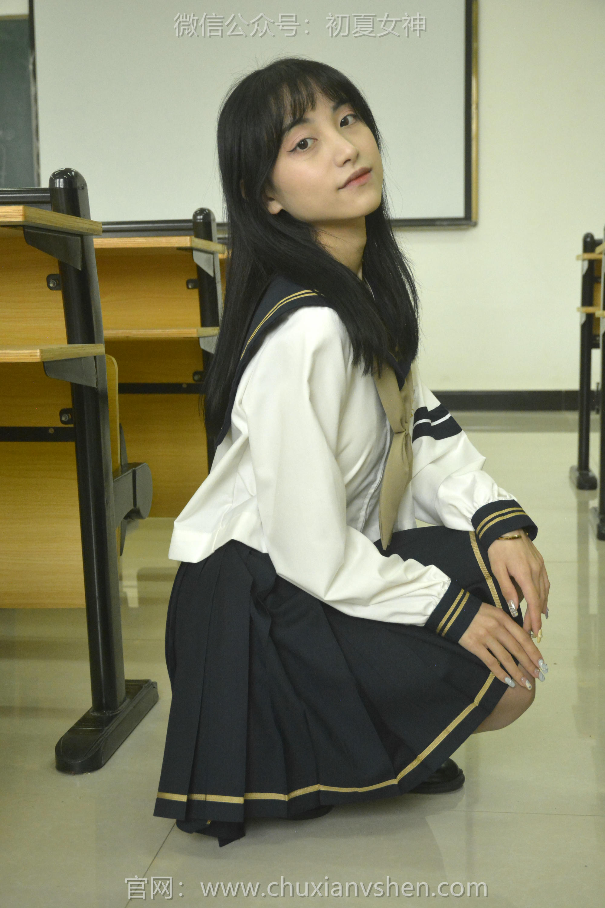 初夏女神 NO.100 柒柒 海军服[140P+1V／4.87GB]_第1集