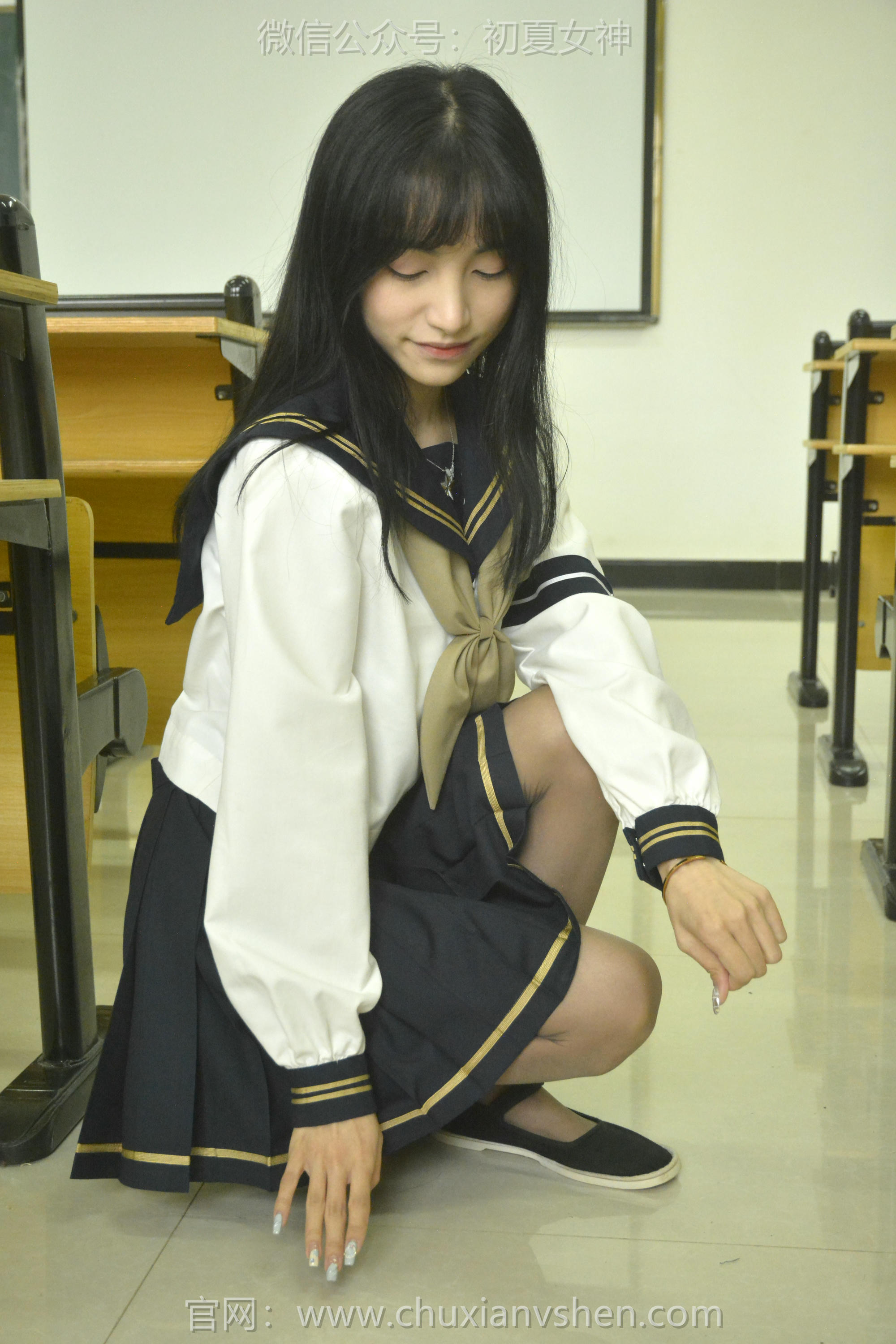 初夏女神 NO.100 柒柒 海军服[140P+1V／4.87GB]_第7集