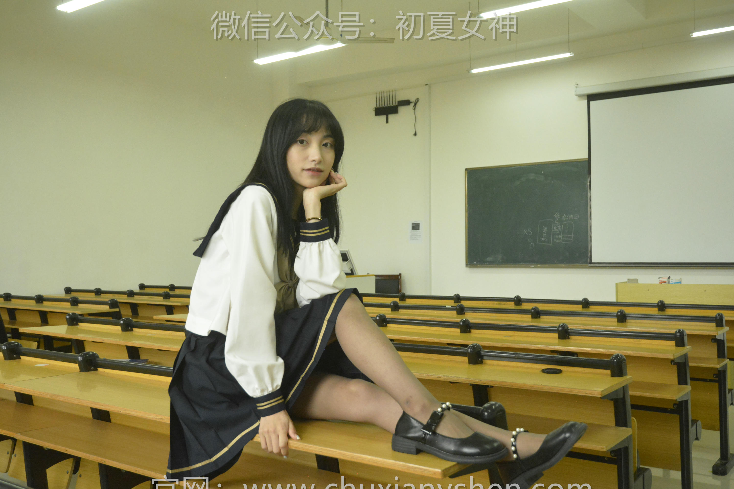 初夏女神 NO.100 柒柒 海军服[140P+1V／4.87GB]_第7集