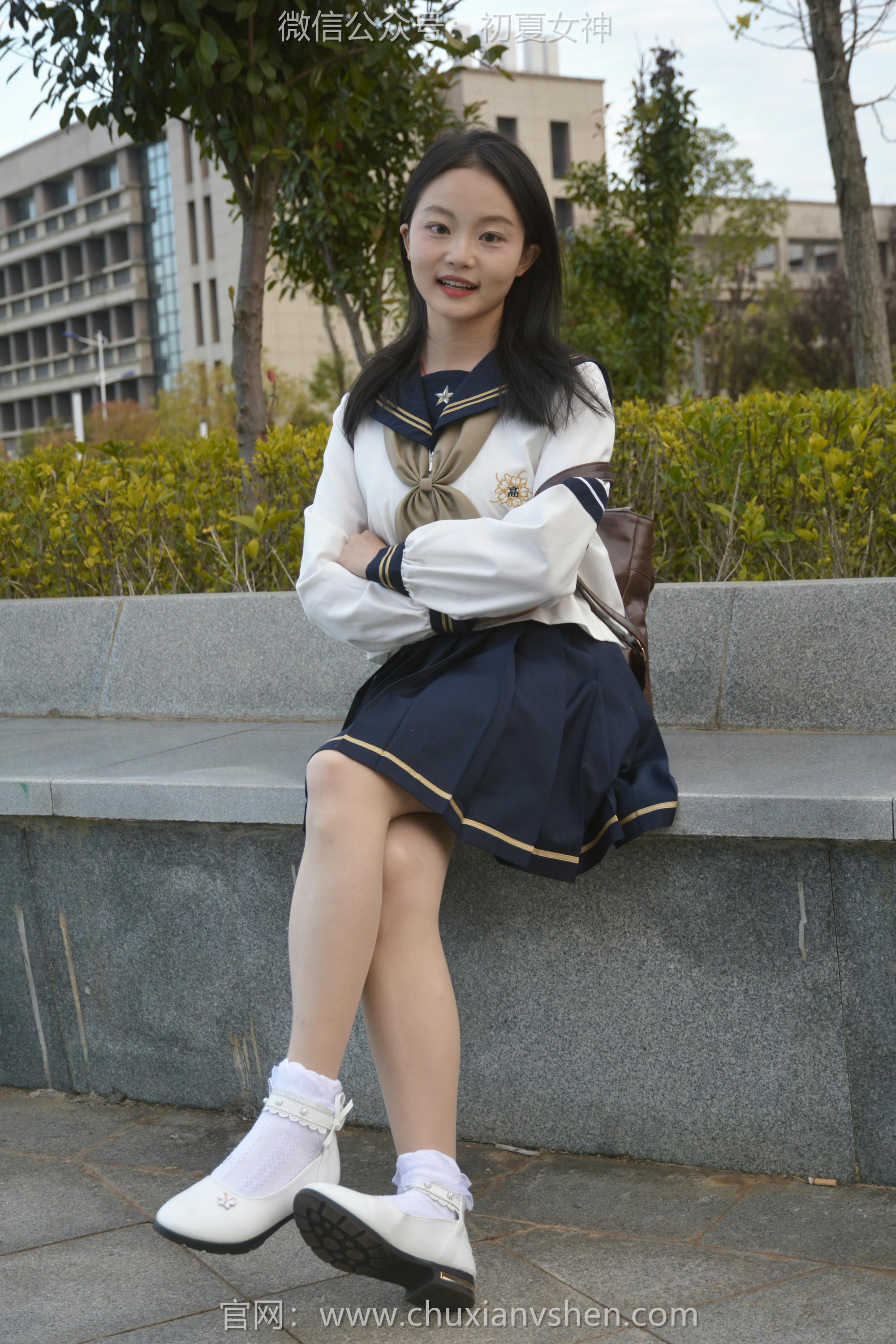 初夏女神 NO.103 双双 海军服JK[140P+1V／4.02GB]_第1集