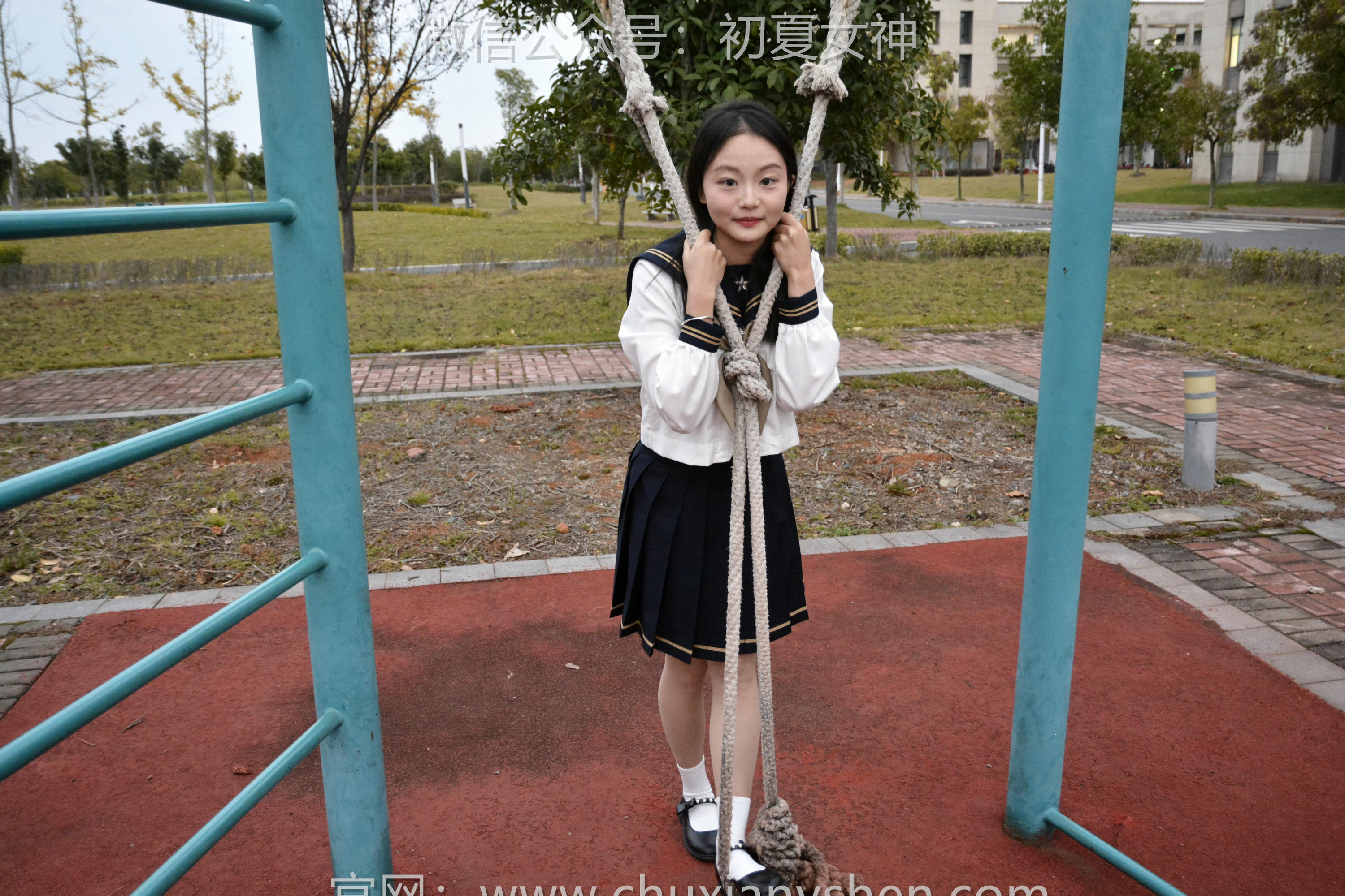 初夏女神 NO.103 双双 海军服JK[140P+1V／4.02GB]_第6集