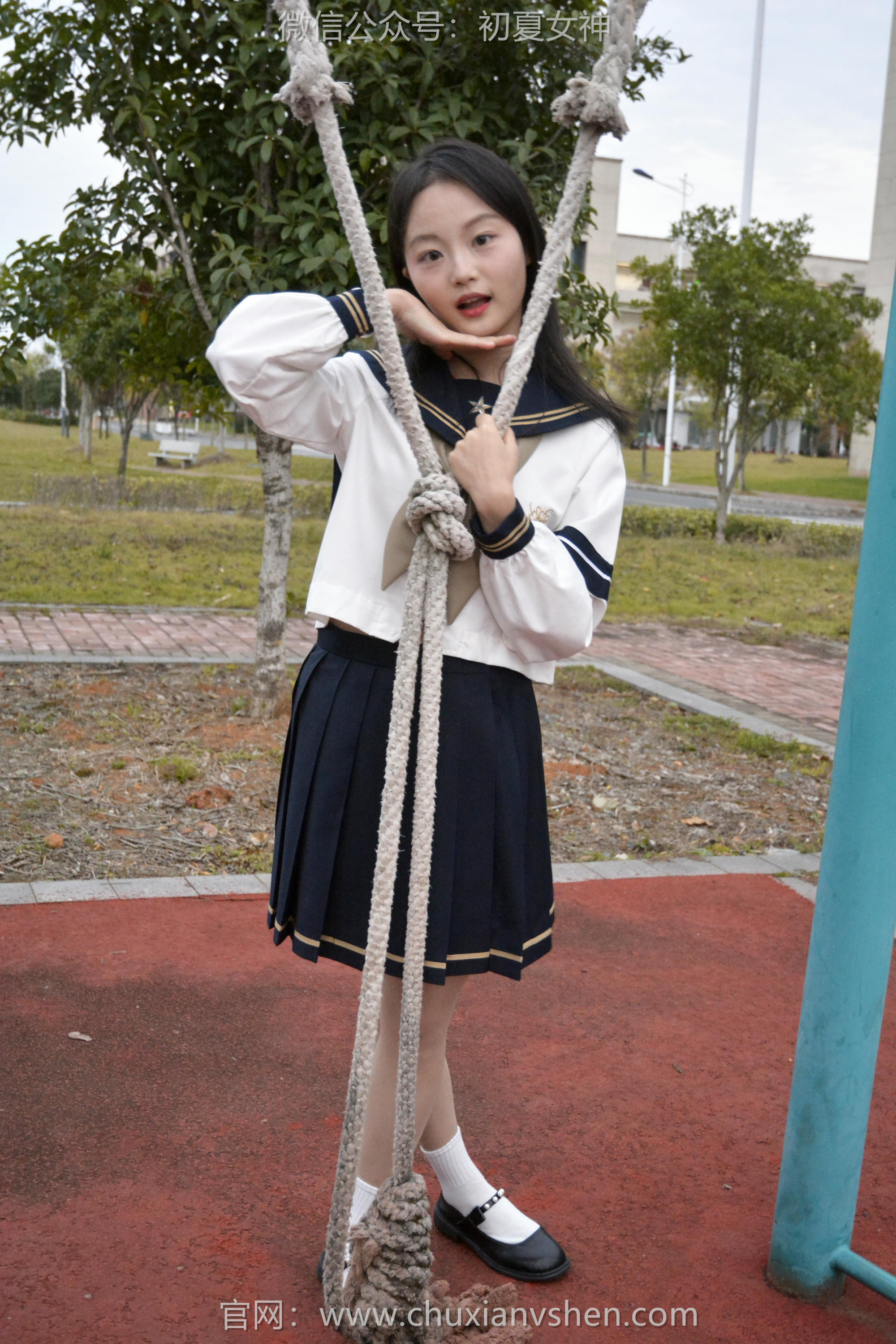 初夏女神 NO.103 双双 海军服JK[140P+1V／4.02GB]_第6集