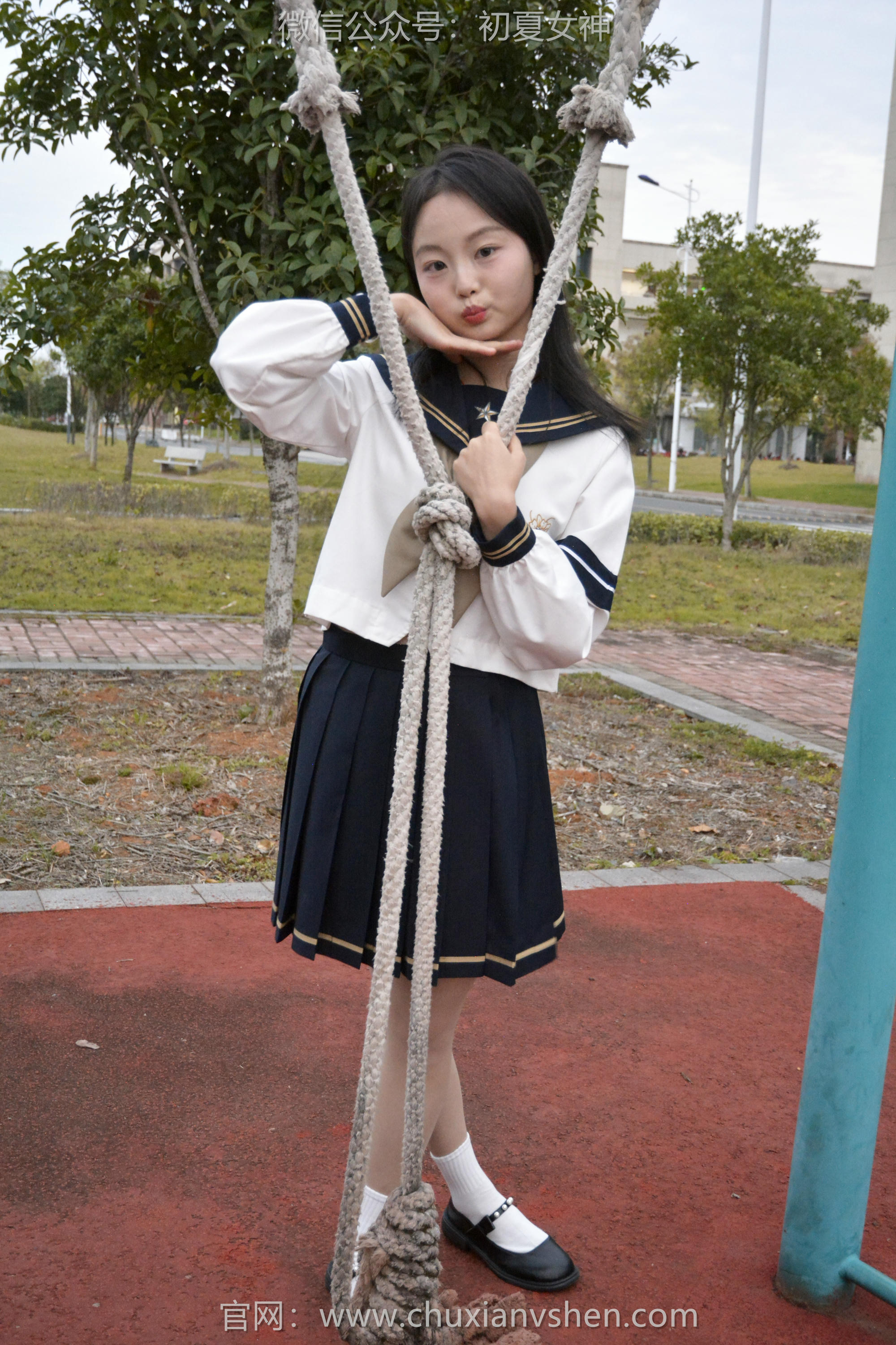 初夏女神 NO.103 双双 海军服JK[140P+1V／4.02GB]_第6集