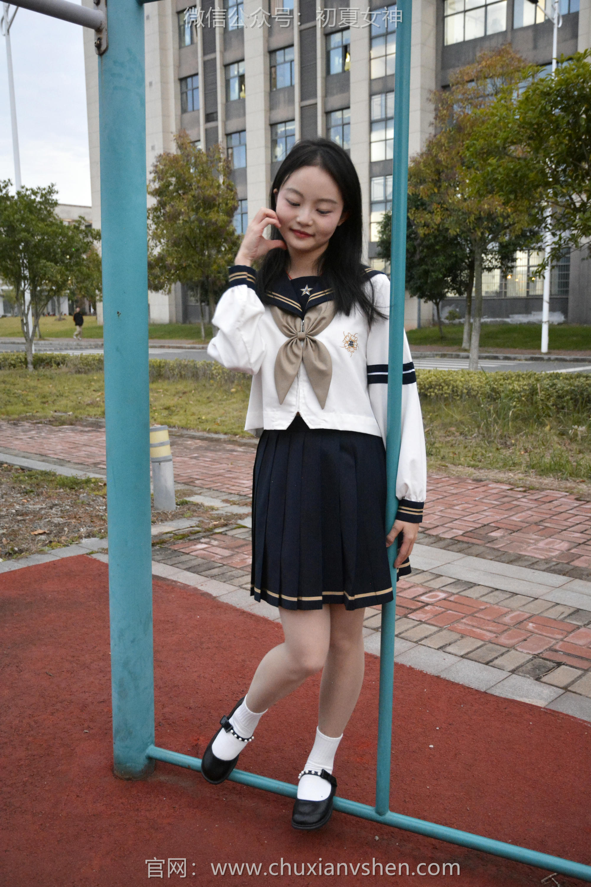 初夏女神 NO.103 双双 海军服JK[140P+1V／4.02GB]_第6集