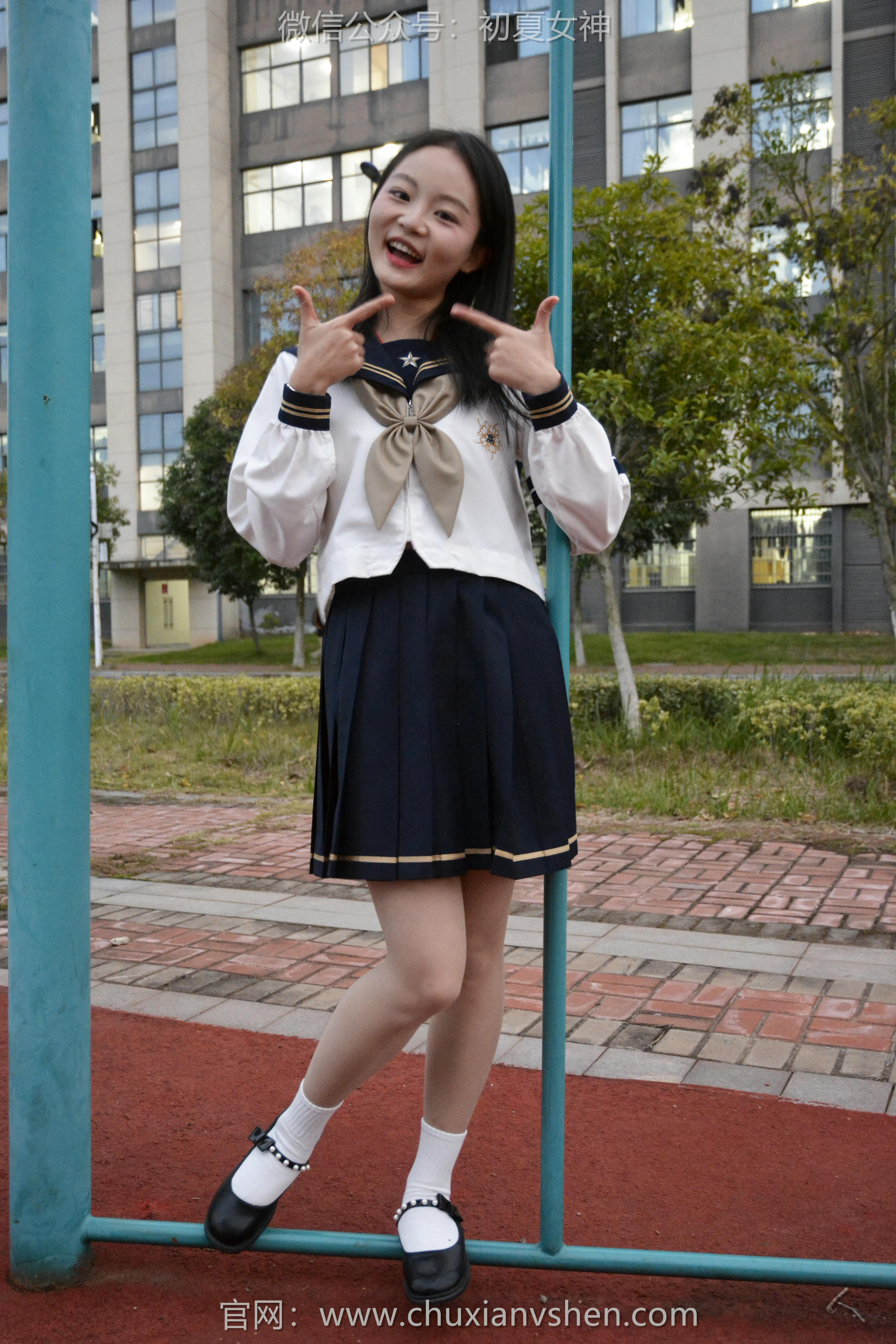 初夏女神 NO.103 双双 海军服JK[140P+1V／4.02GB]_第6集