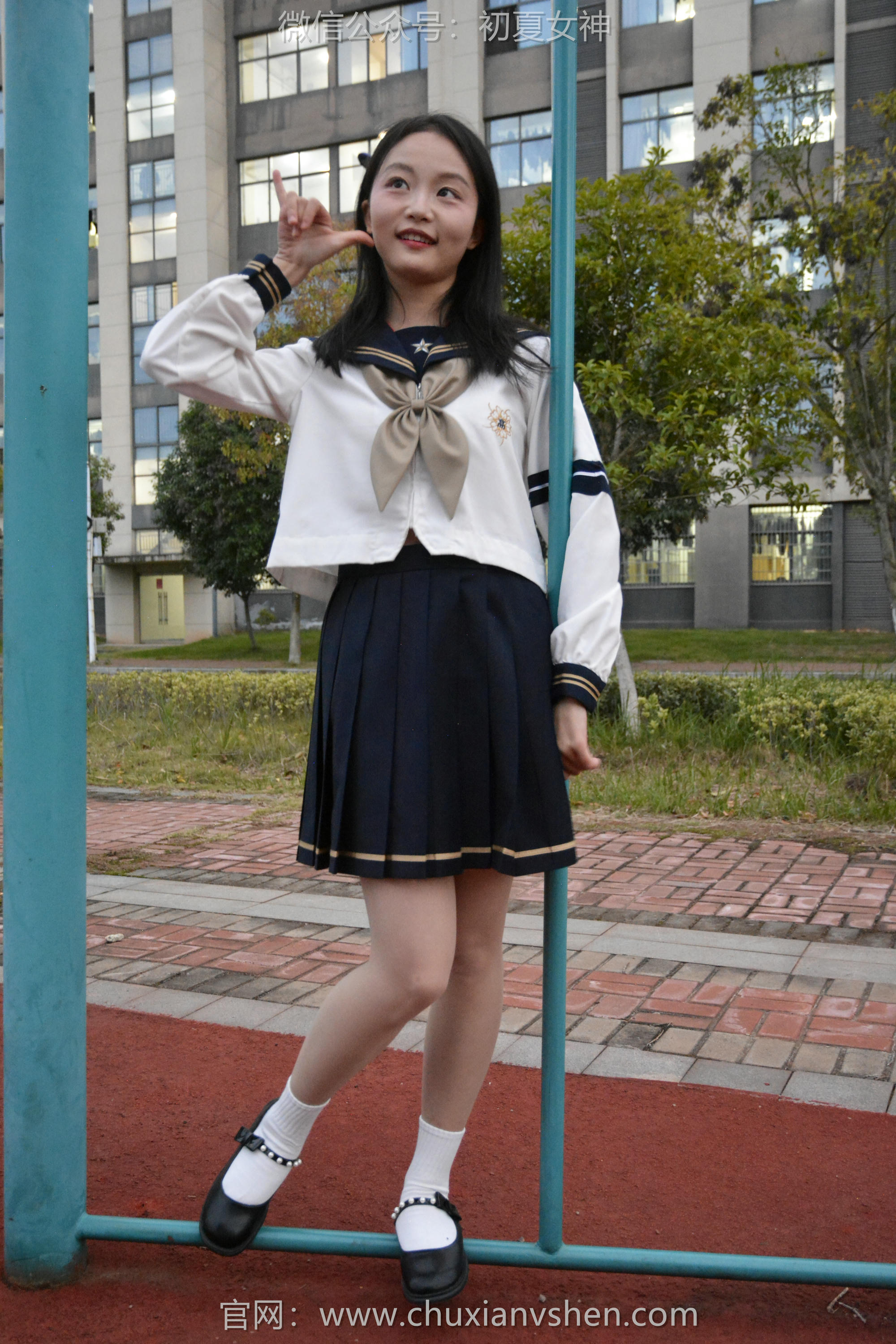 初夏女神 NO.103 双双 海军服JK[140P+1V／4.02GB]_第6集