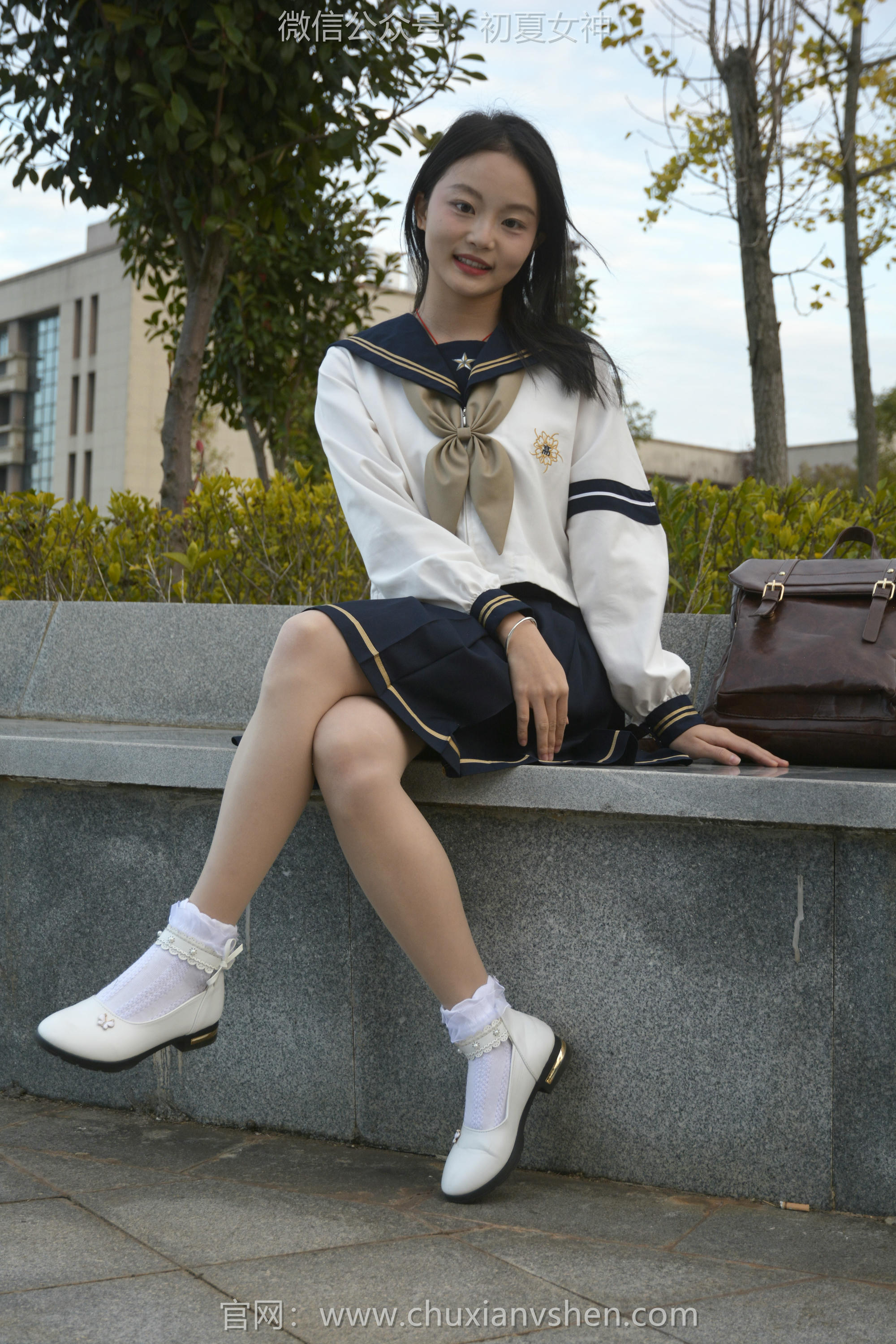 初夏女神 NO.103 双双 海军服JK[140P+1V／4.02GB]_第1集