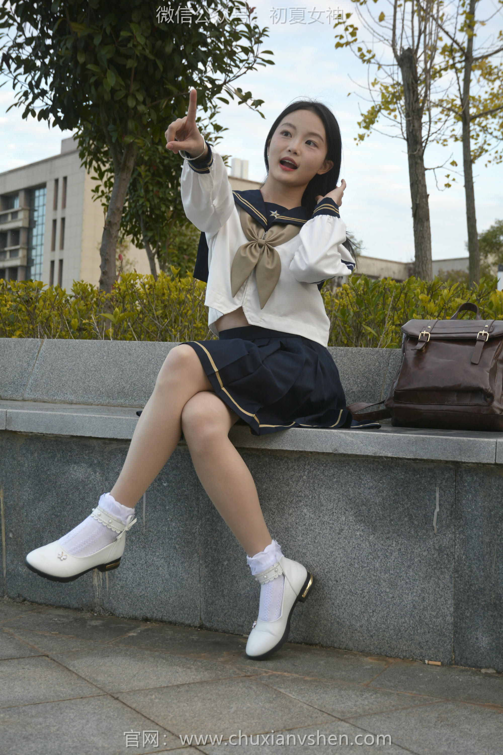 初夏女神 NO.103 双双 海军服JK[140P+1V／4.02GB]_第1集