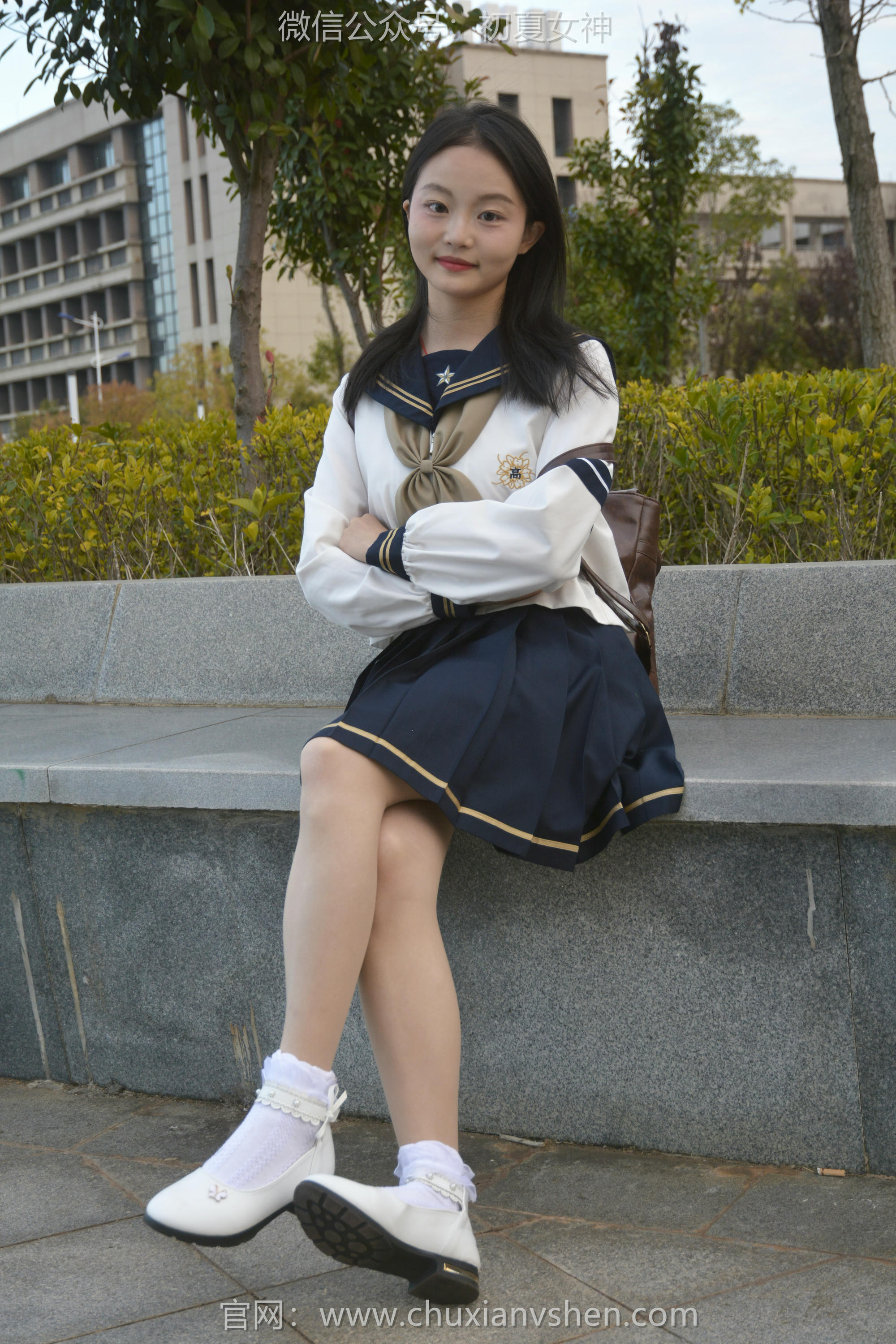 初夏女神 NO.103 双双 海军服JK[140P+1V／4.02GB]_第1集