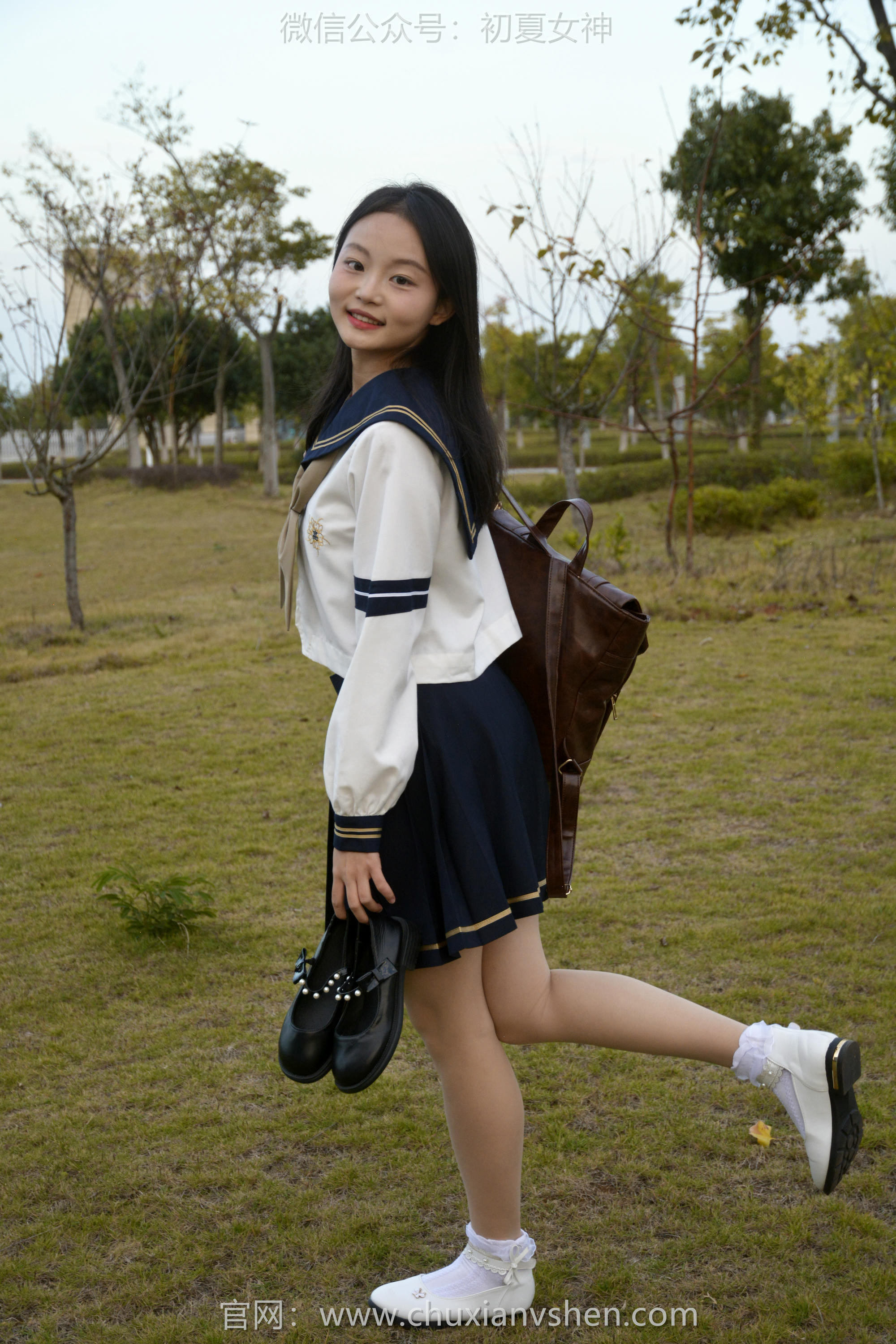 初夏女神 NO.103 双双 海军服JK[140P+1V／4.02GB]_第2集