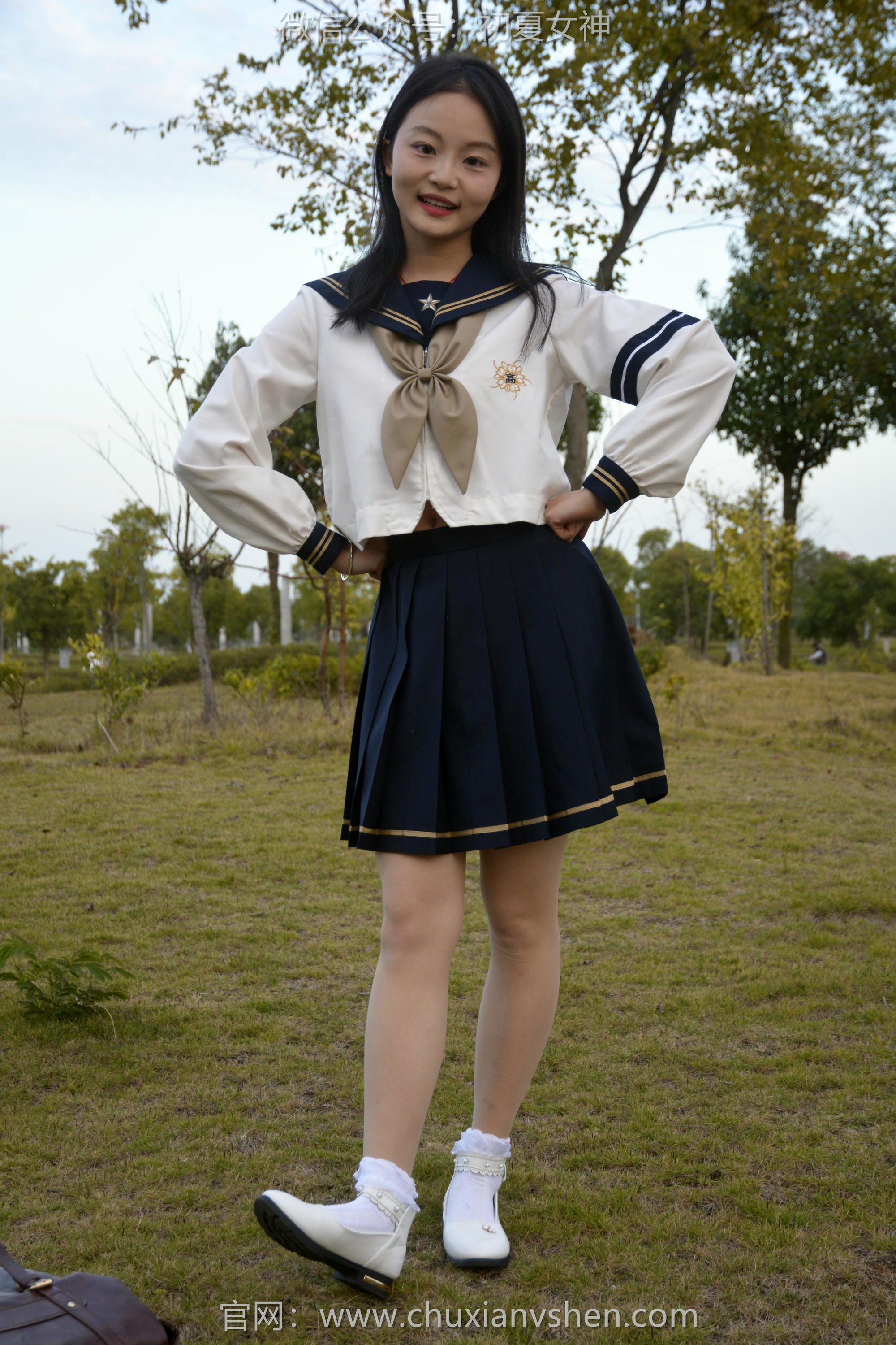 初夏女神 NO.103 双双 海军服JK[140P+1V／4.02GB]_第2集