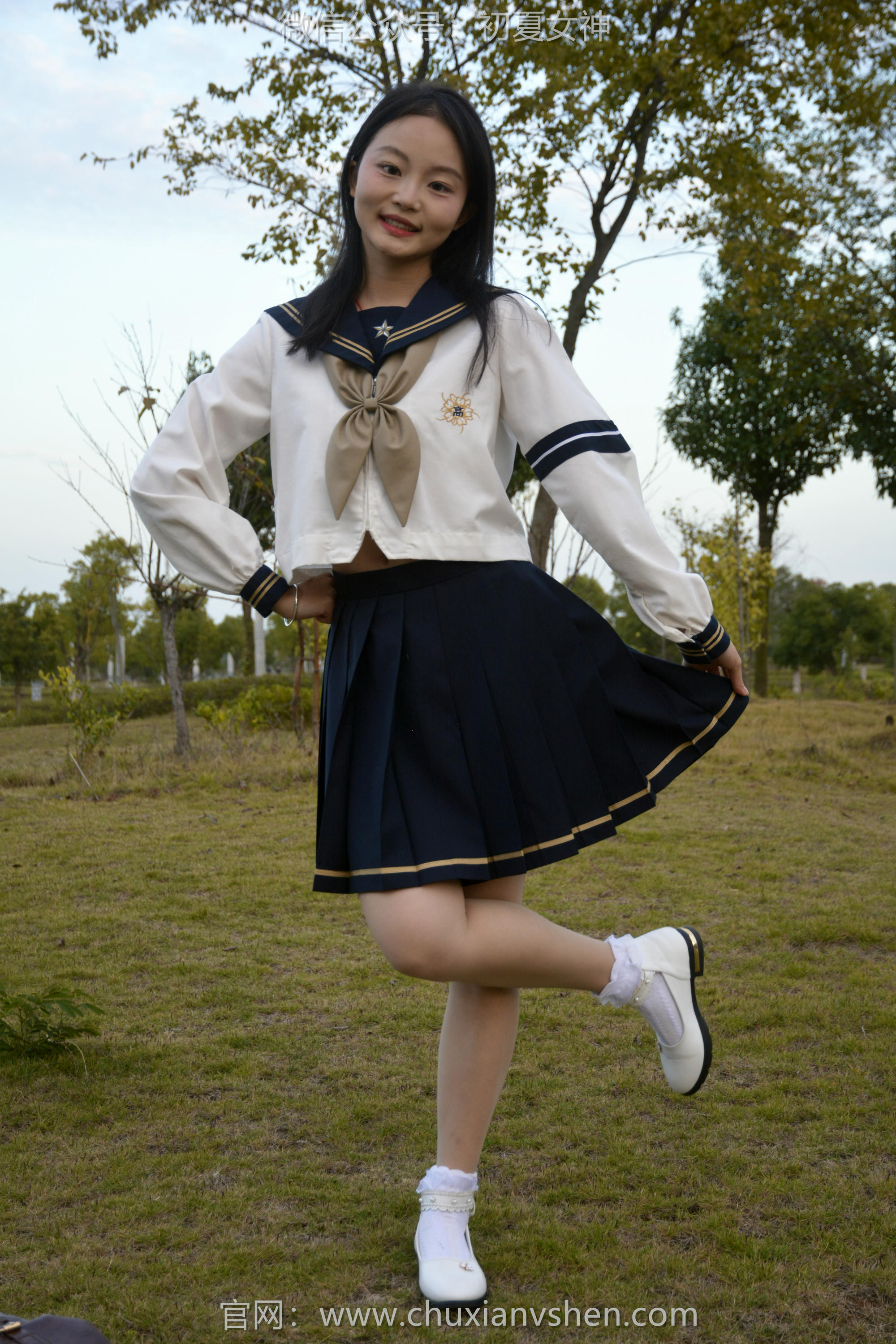 初夏女神 NO.103 双双 海军服JK[140P+1V／4.02GB]_第2集